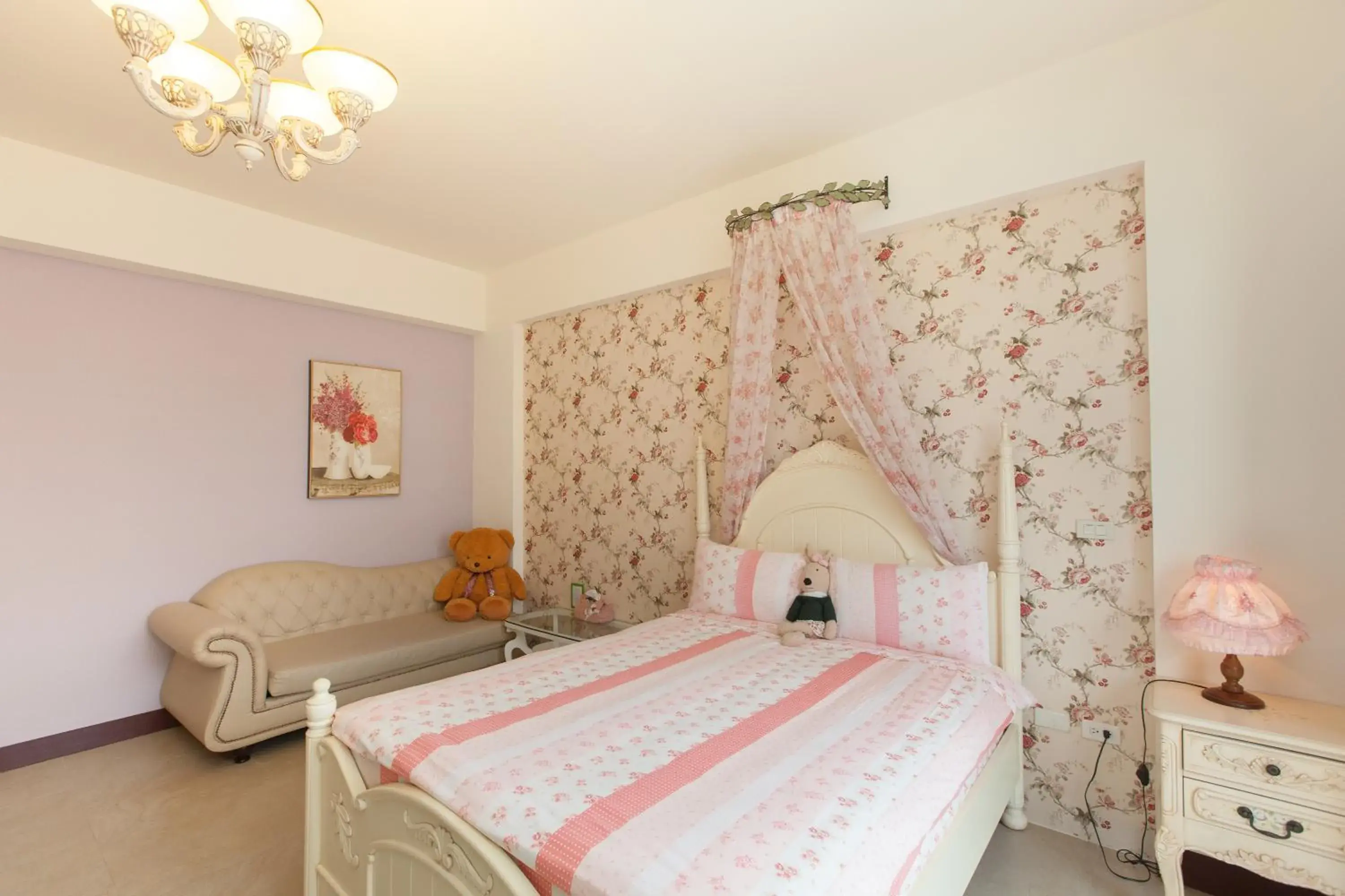 Deluxe Double Room with Bath - single occupancy in 花蓮幸福旅人民宿 近東大門夜市免費停車場 Deluxe Double Room with Bath - single occupancy in 花蓮幸福旅人民宿 近東大門夜市免費停車場