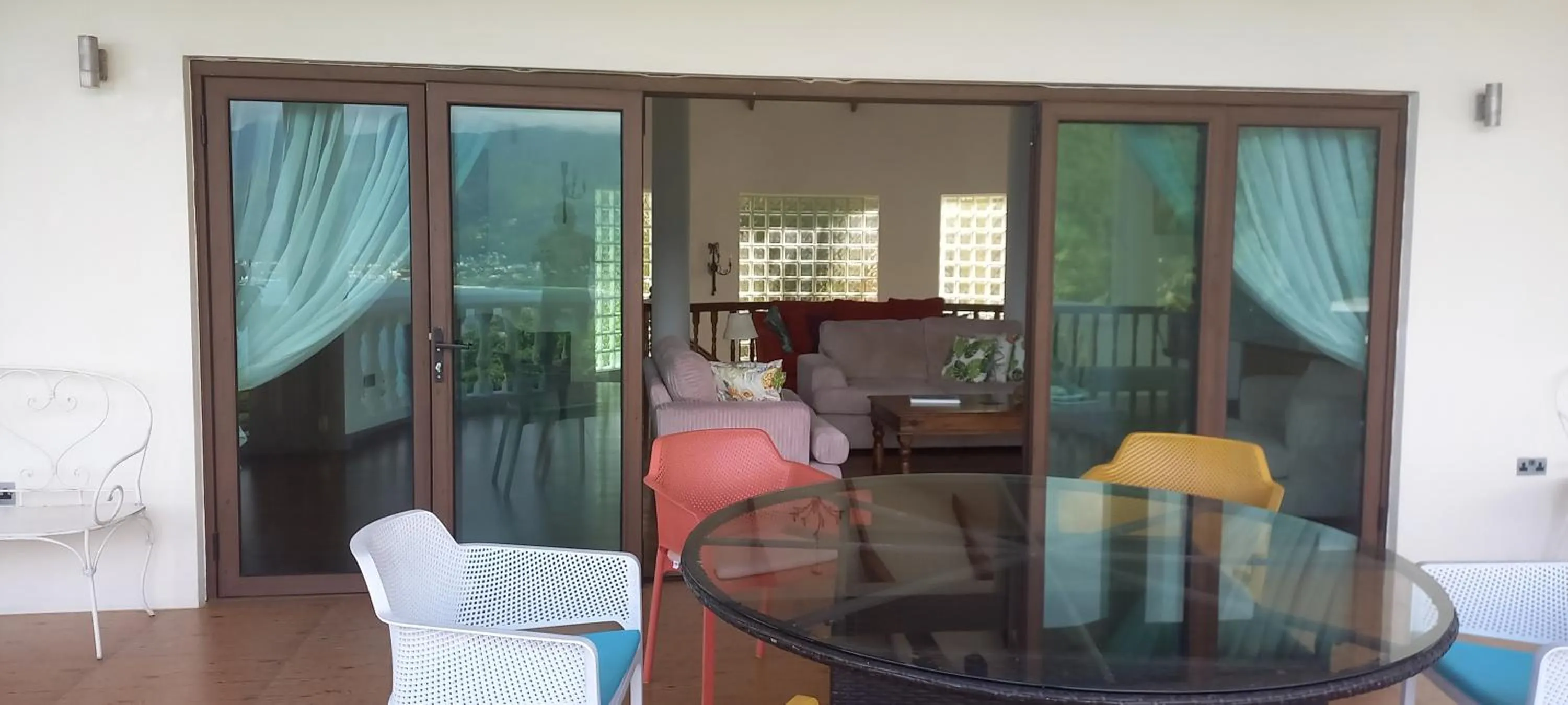 Balcony/Terrace in Petit Amour Villa, Seychelles