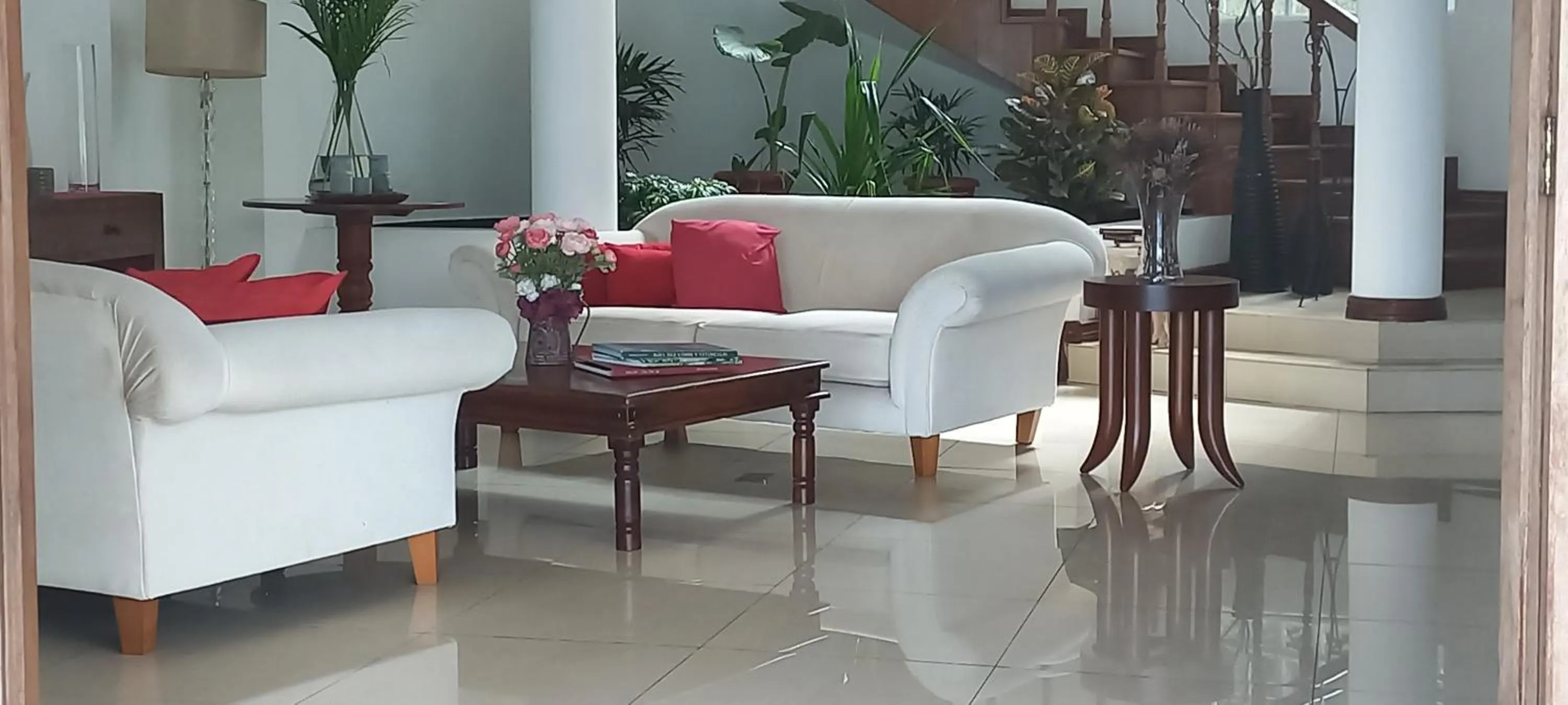 Living room in Petit Amour Villa, Seychelles