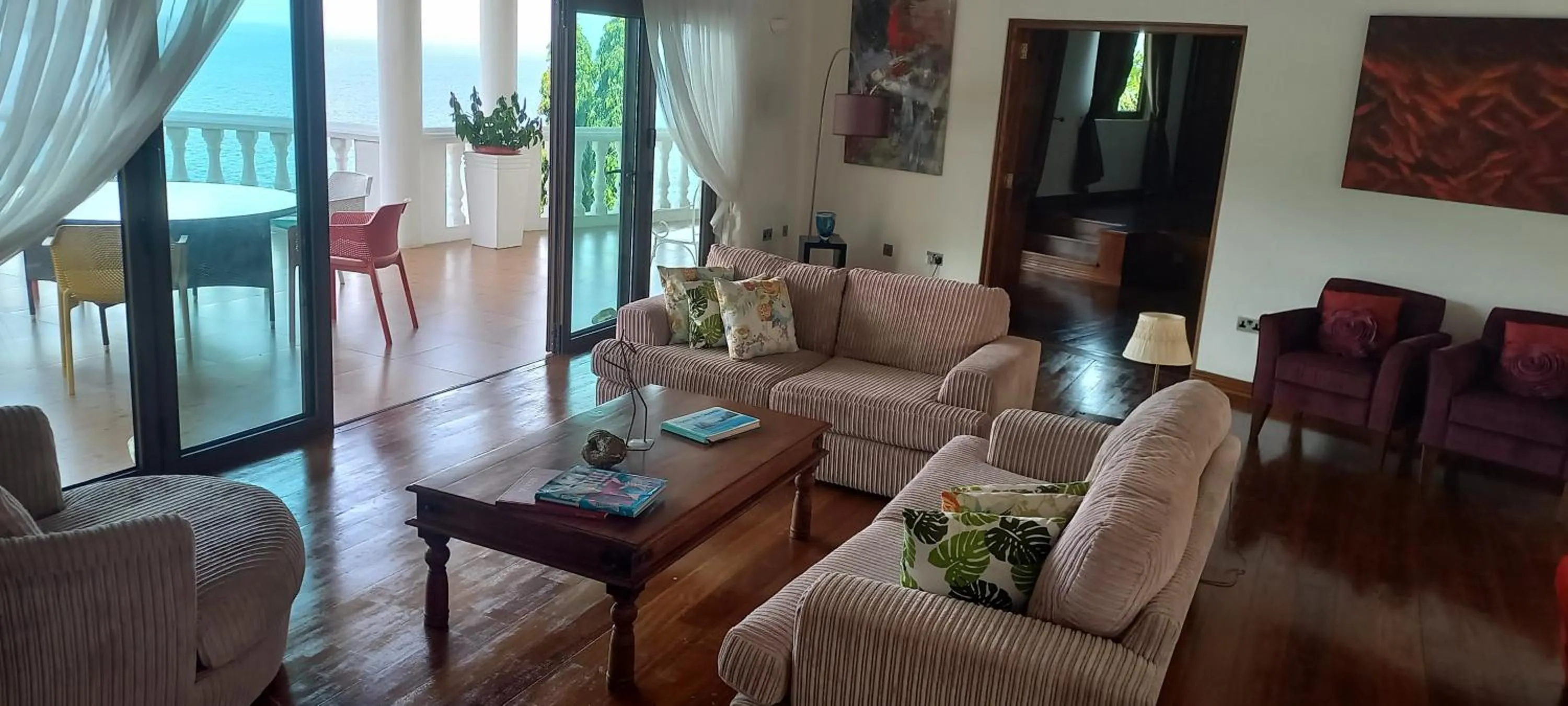 TV and multimedia in Petit Amour Villa, Seychelles