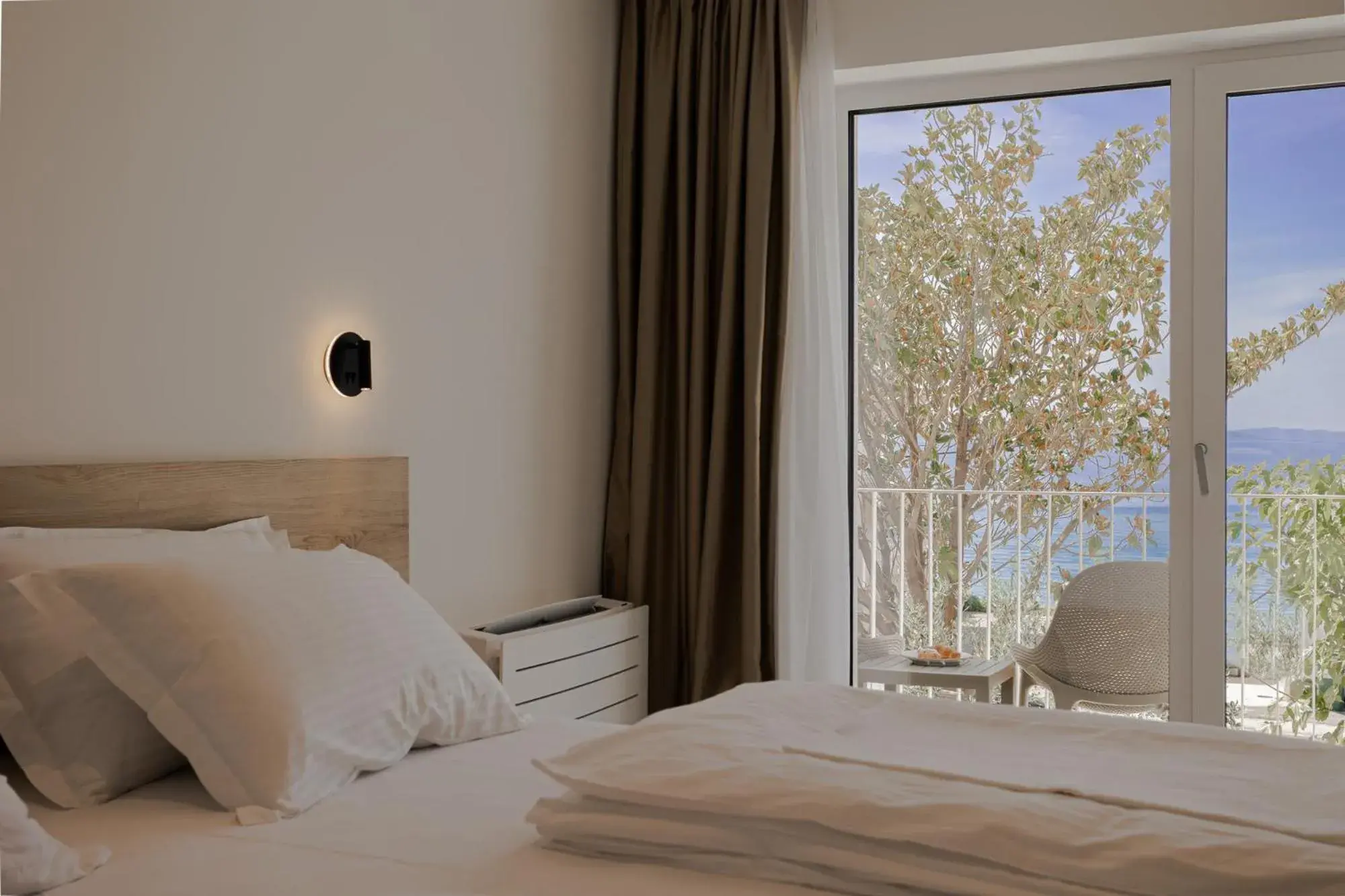 Double Room with Balcony and Sea View in Villa Miki Double Room with Balcony and Sea View in Villa Miki