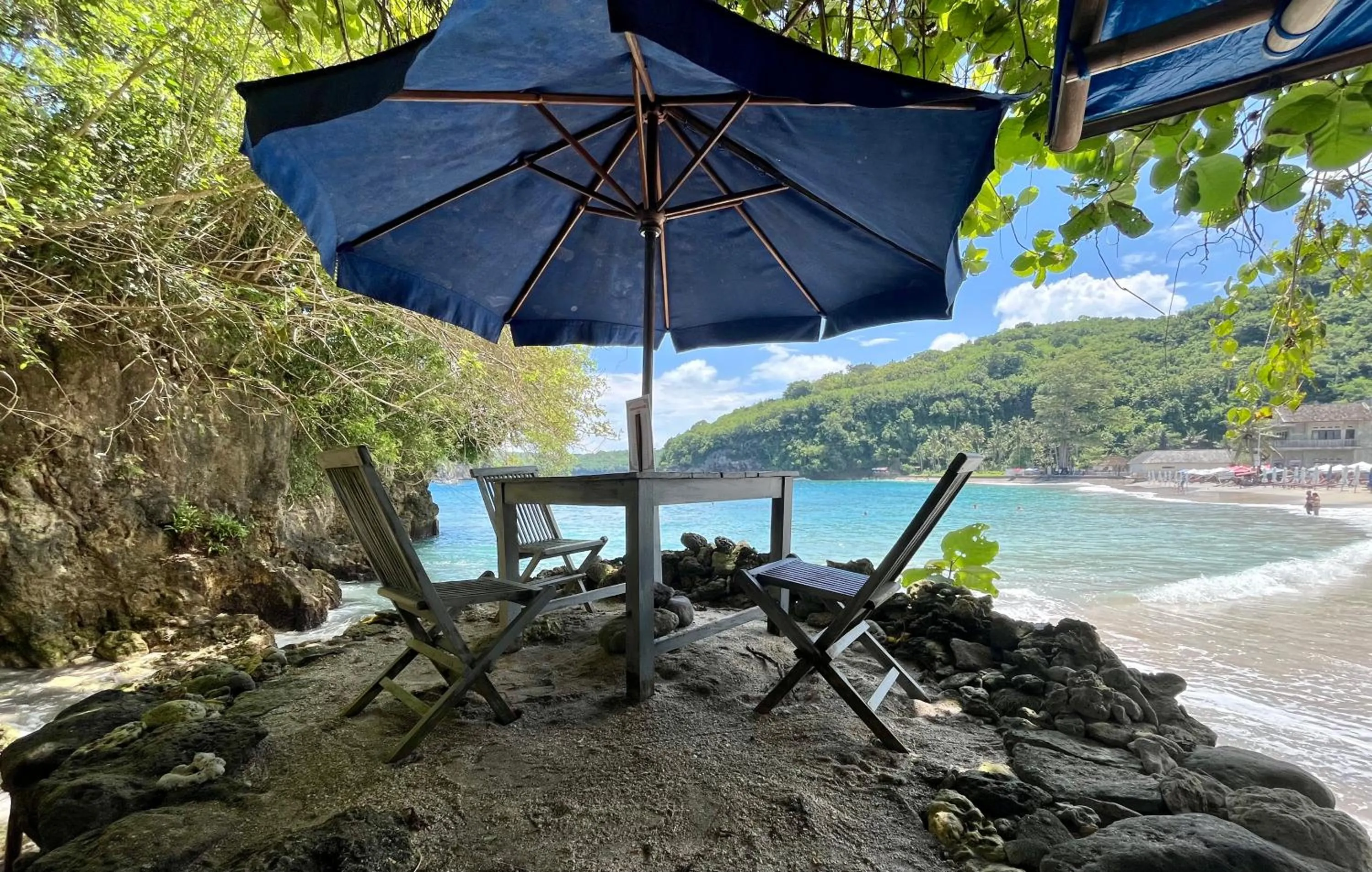 Beach in Namaste Bungalows Resort