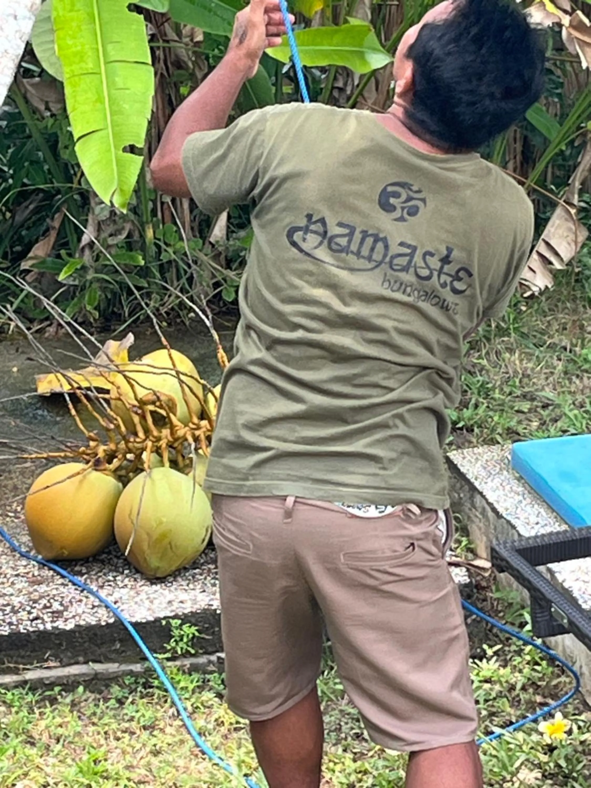 Staff in Namaste Bungalows Resort