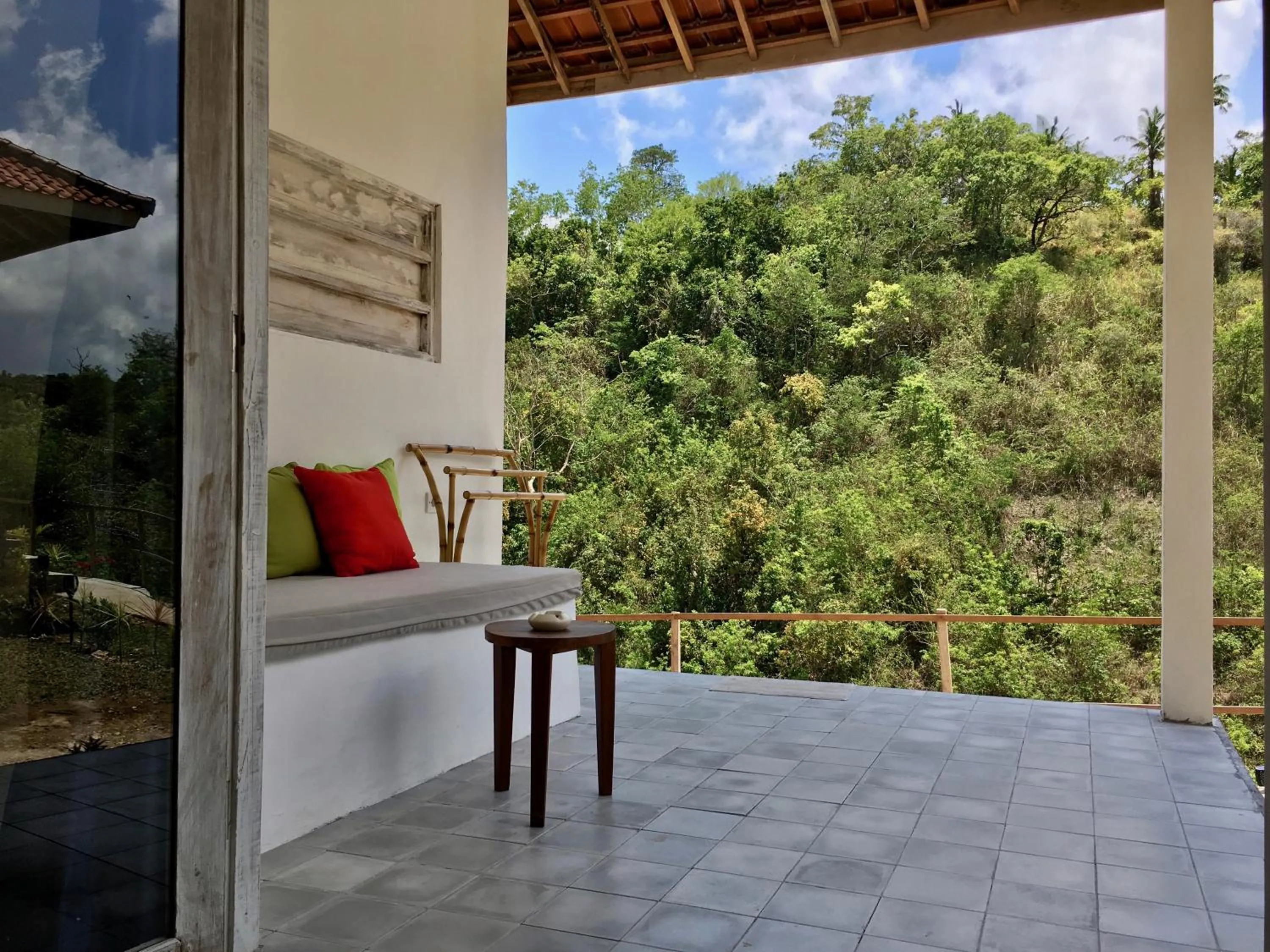 Balcony/Terrace in Namaste Bungalows Resort