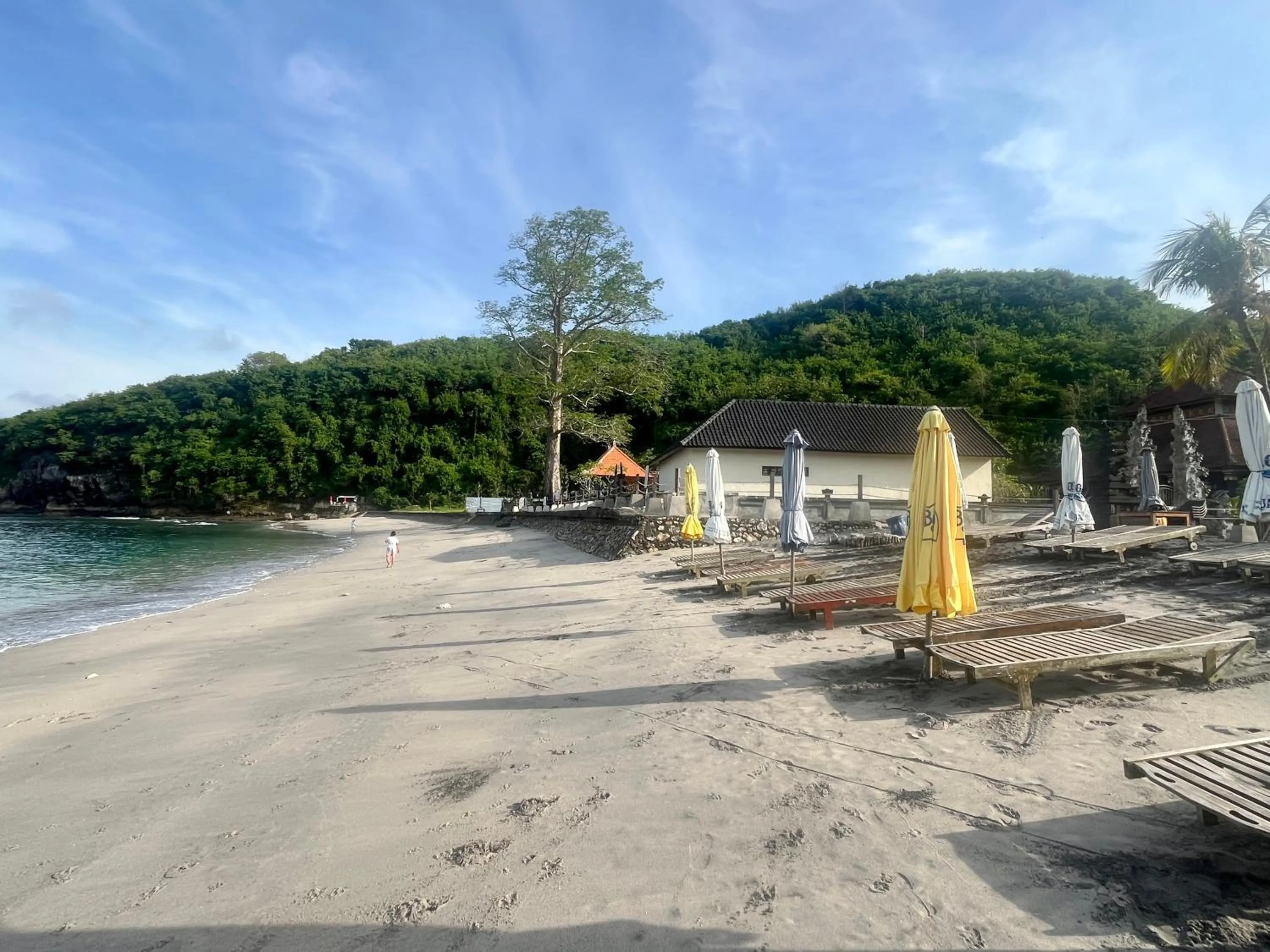 Beach in Namaste Bungalows Resort