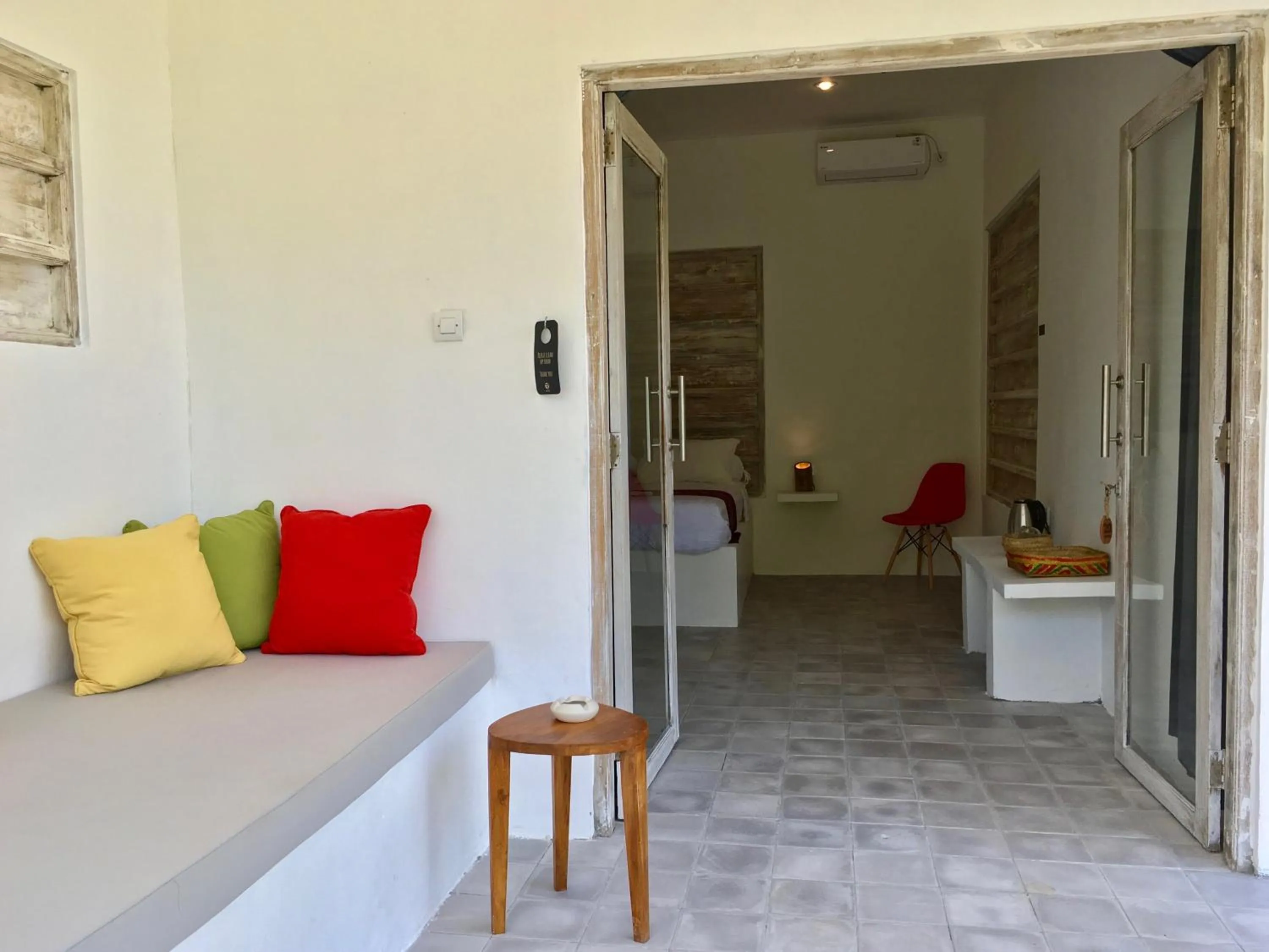 Balcony/Terrace in Namaste Bungalows Resort