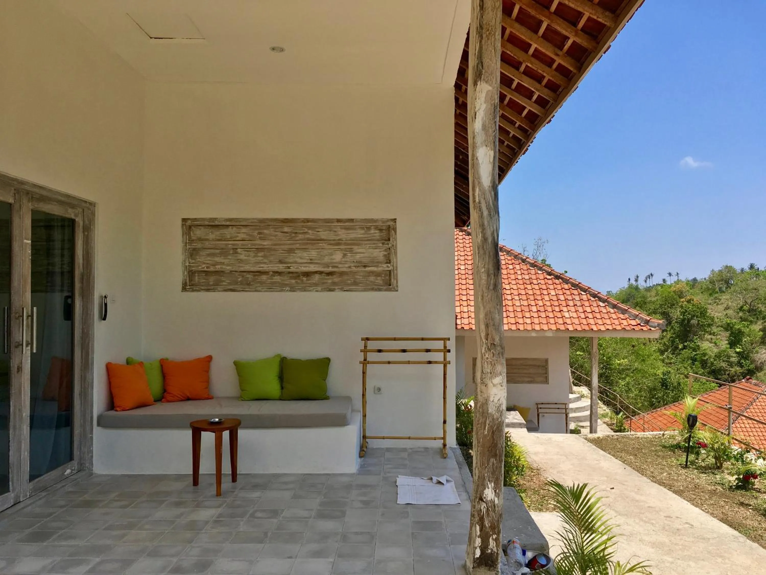Balcony/Terrace in Namaste Bungalows Resort