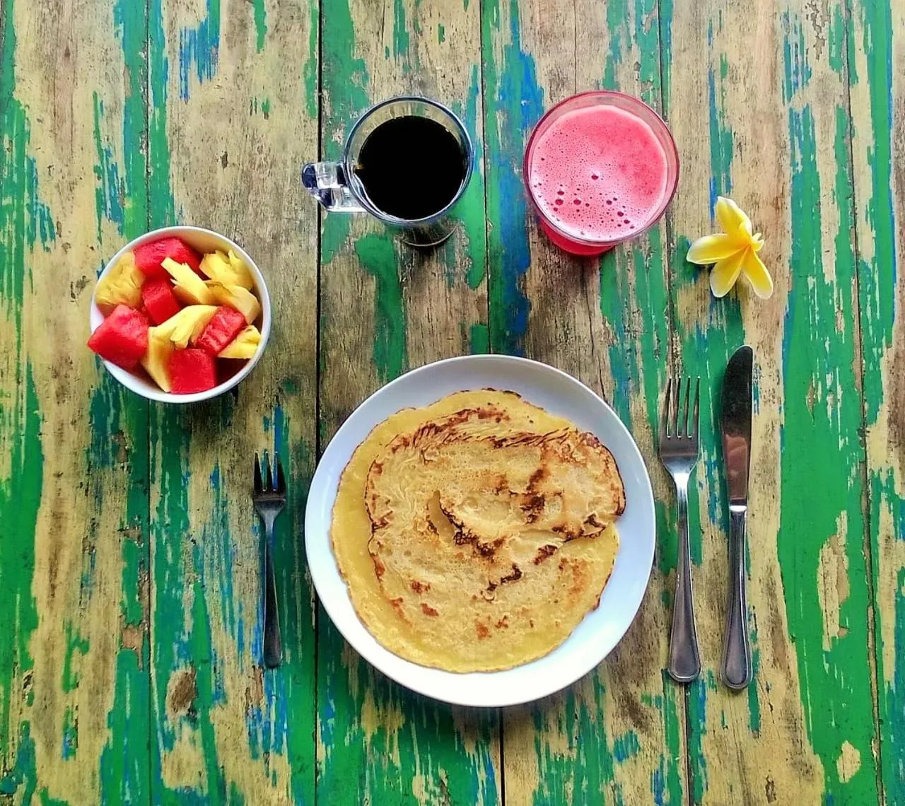 Restaurant/places to eat in Namaste Bungalows Resort