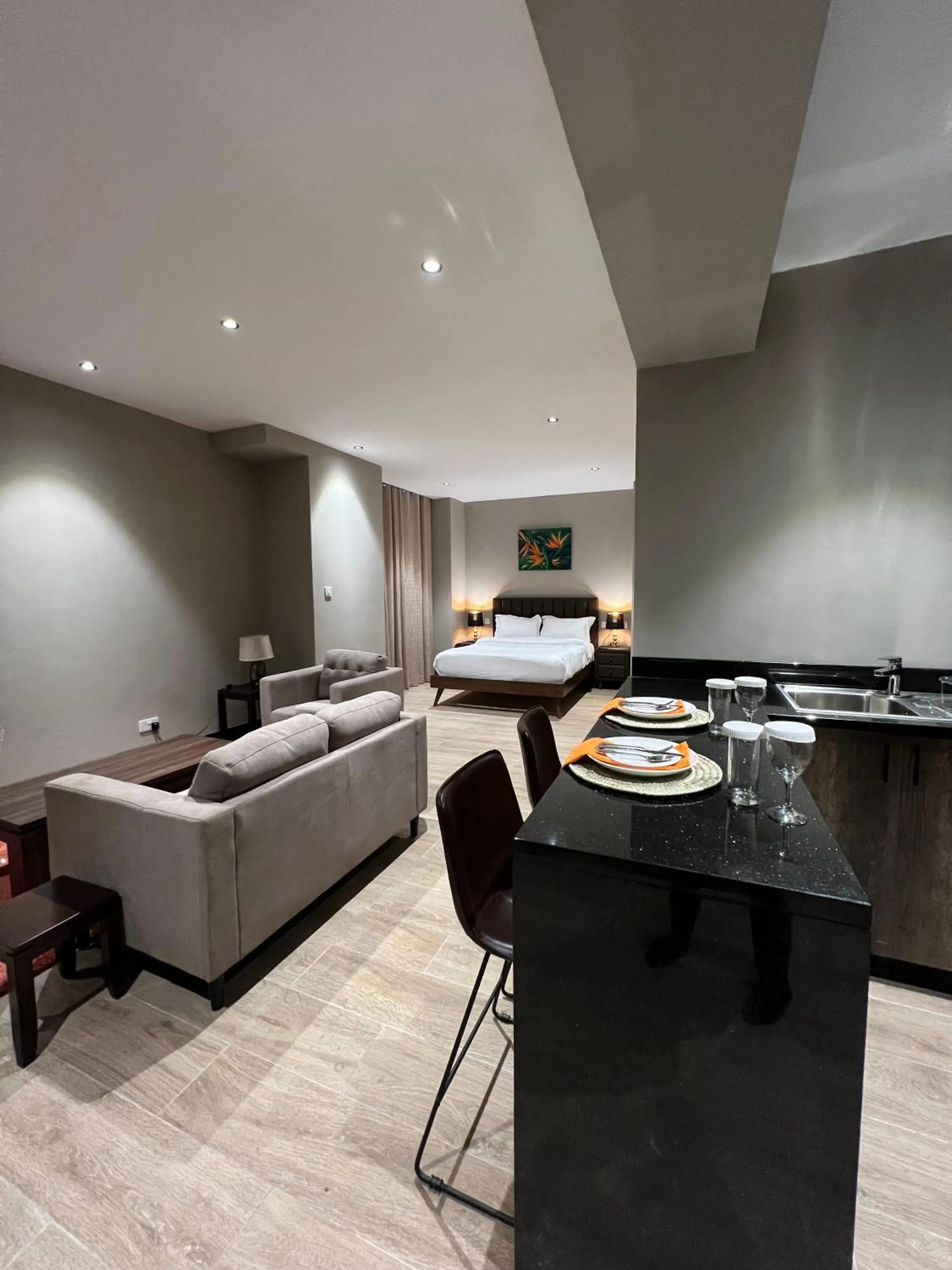 Photo of the whole room, Bed in Sincerely Yours Suites & Serviced Apartments