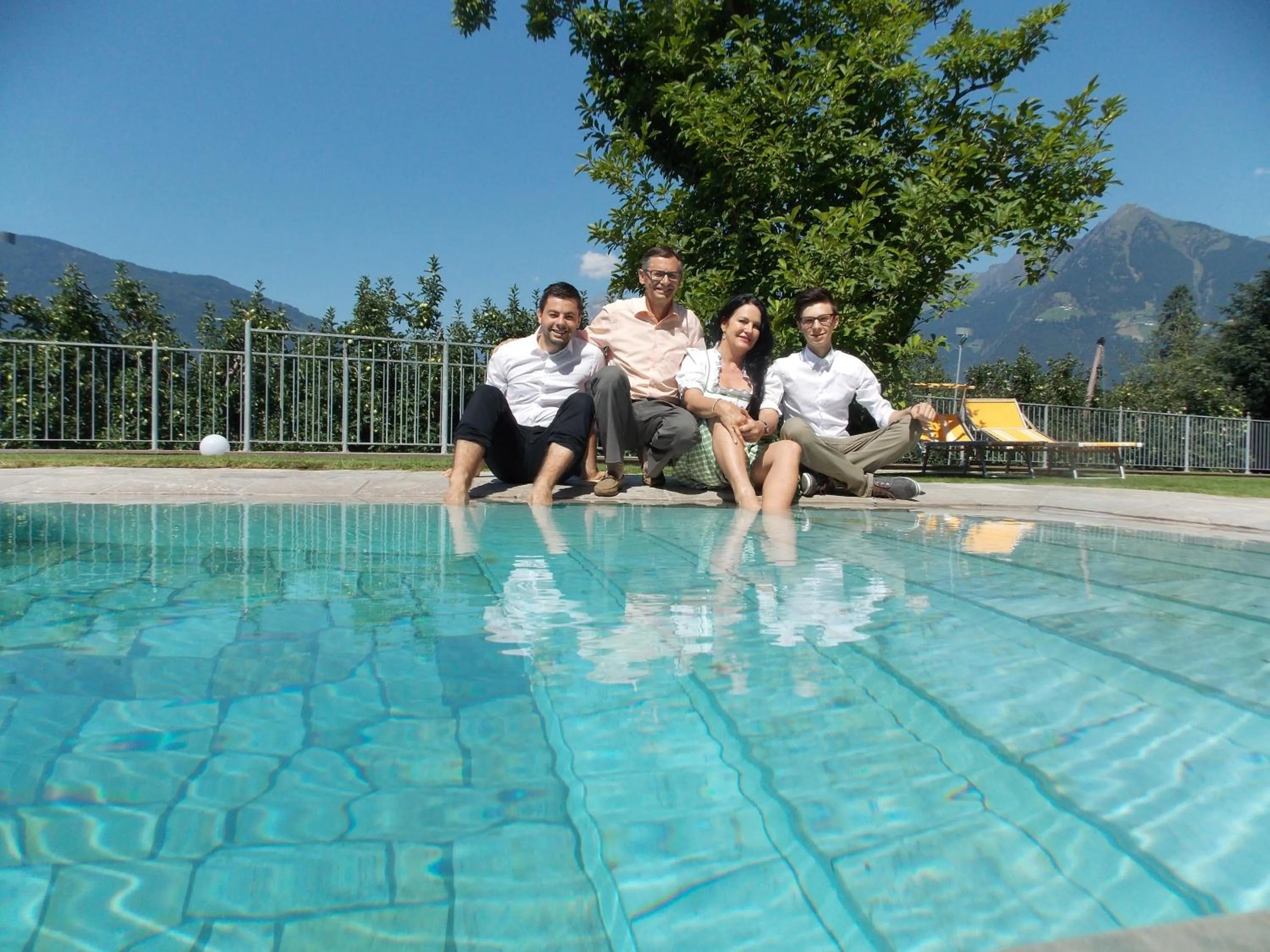 Family in Hotel Pension Verdorfer
