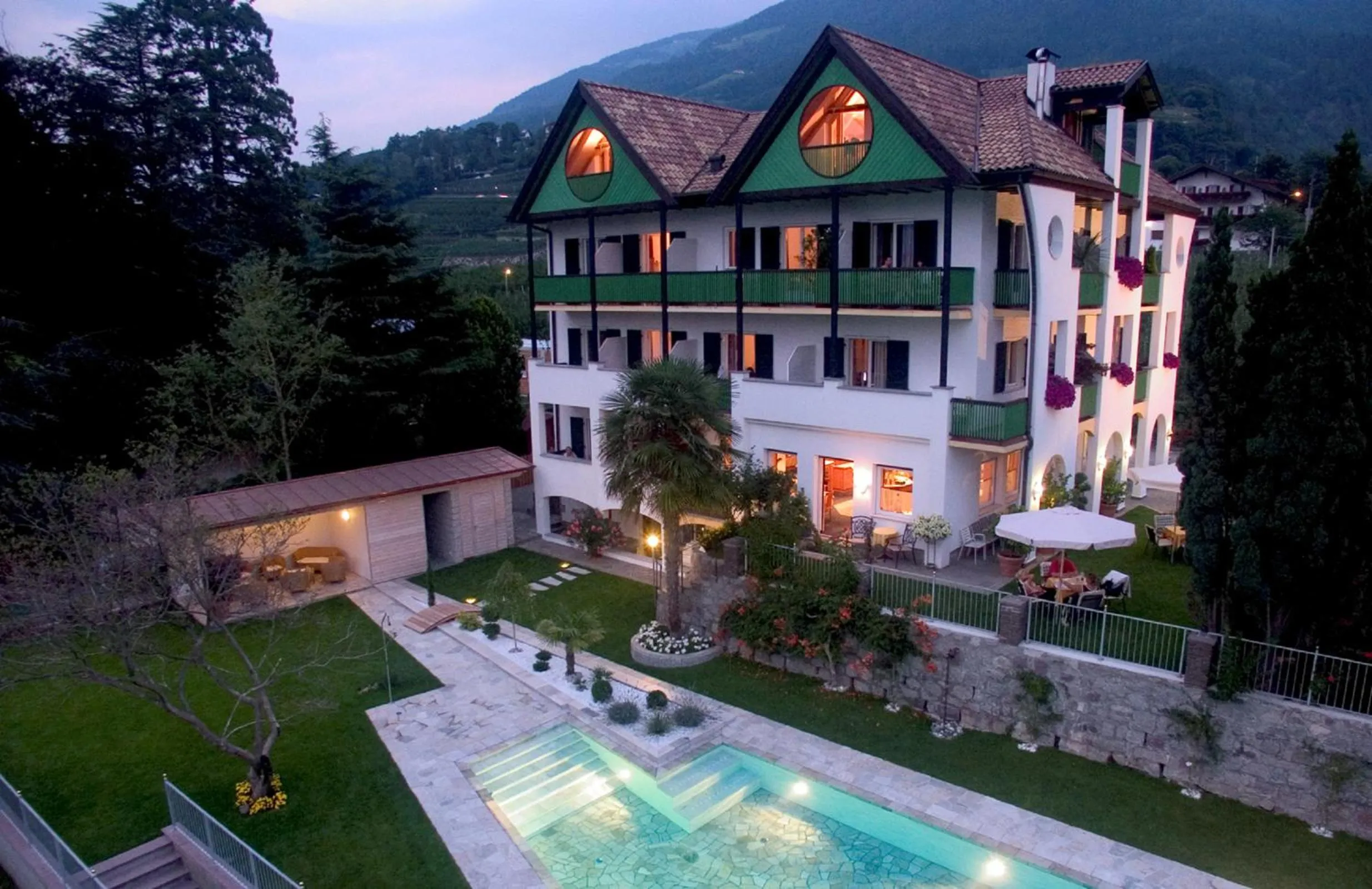 Bird's eye view in Hotel Pension Verdorfer
