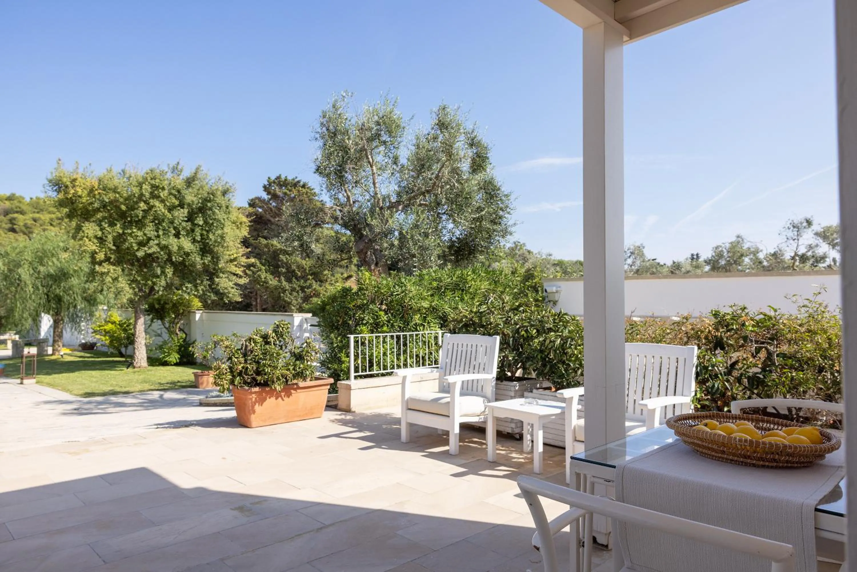 Patio in Masseria Bandino & Spa