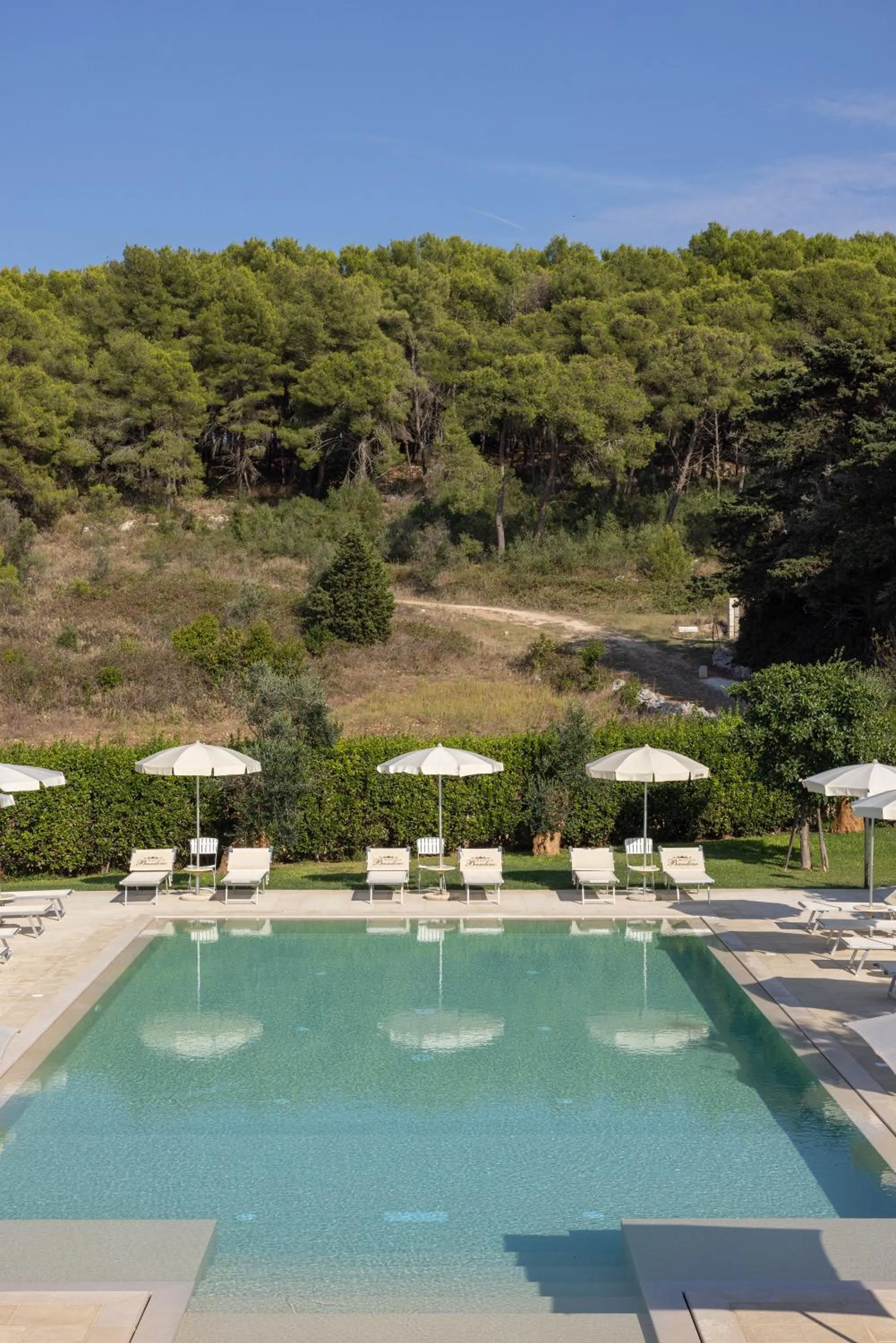 Natural landscape in Masseria Bandino & Spa