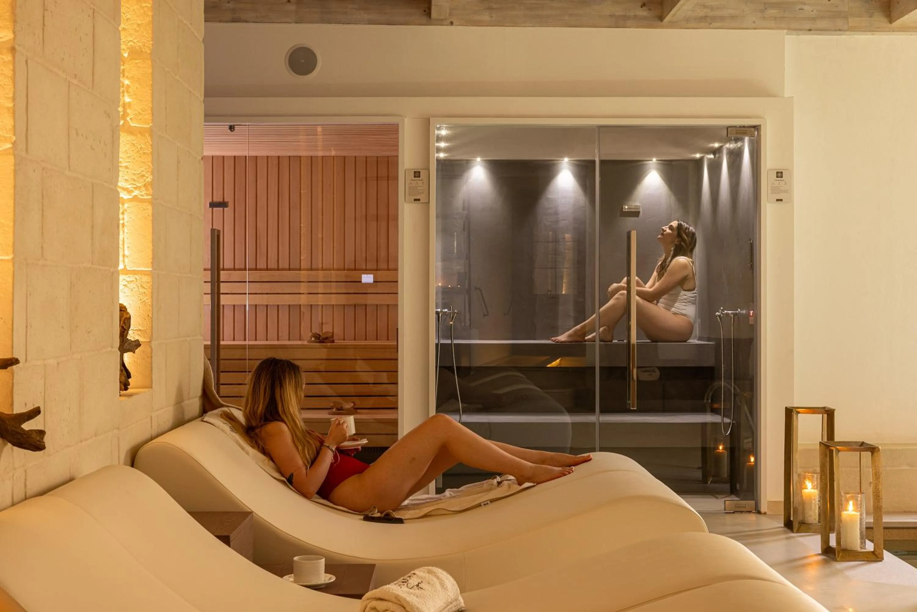 Spa and wellness centre/facilities in Masseria Bandino & Spa