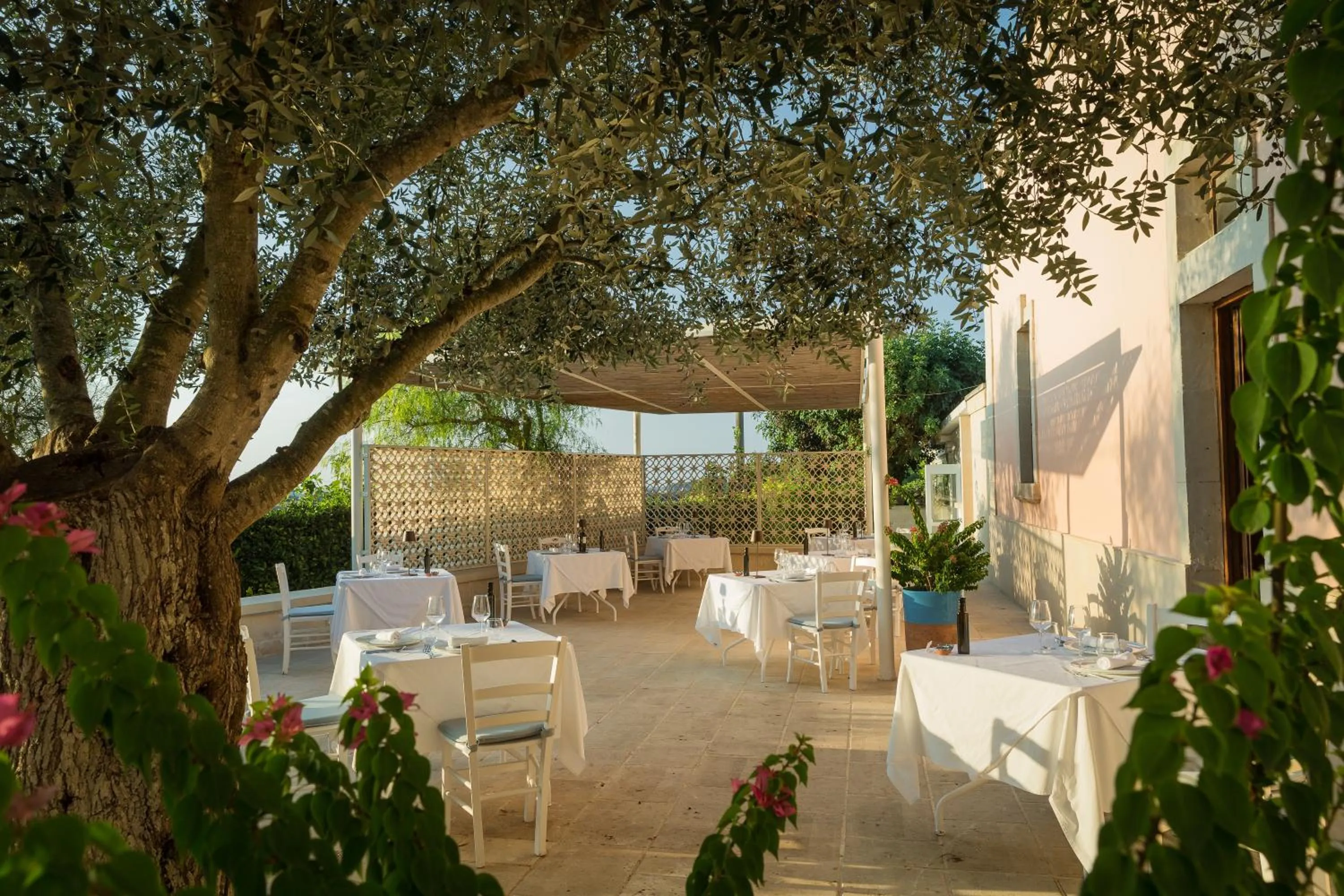 Patio in Masseria Bandino & Spa