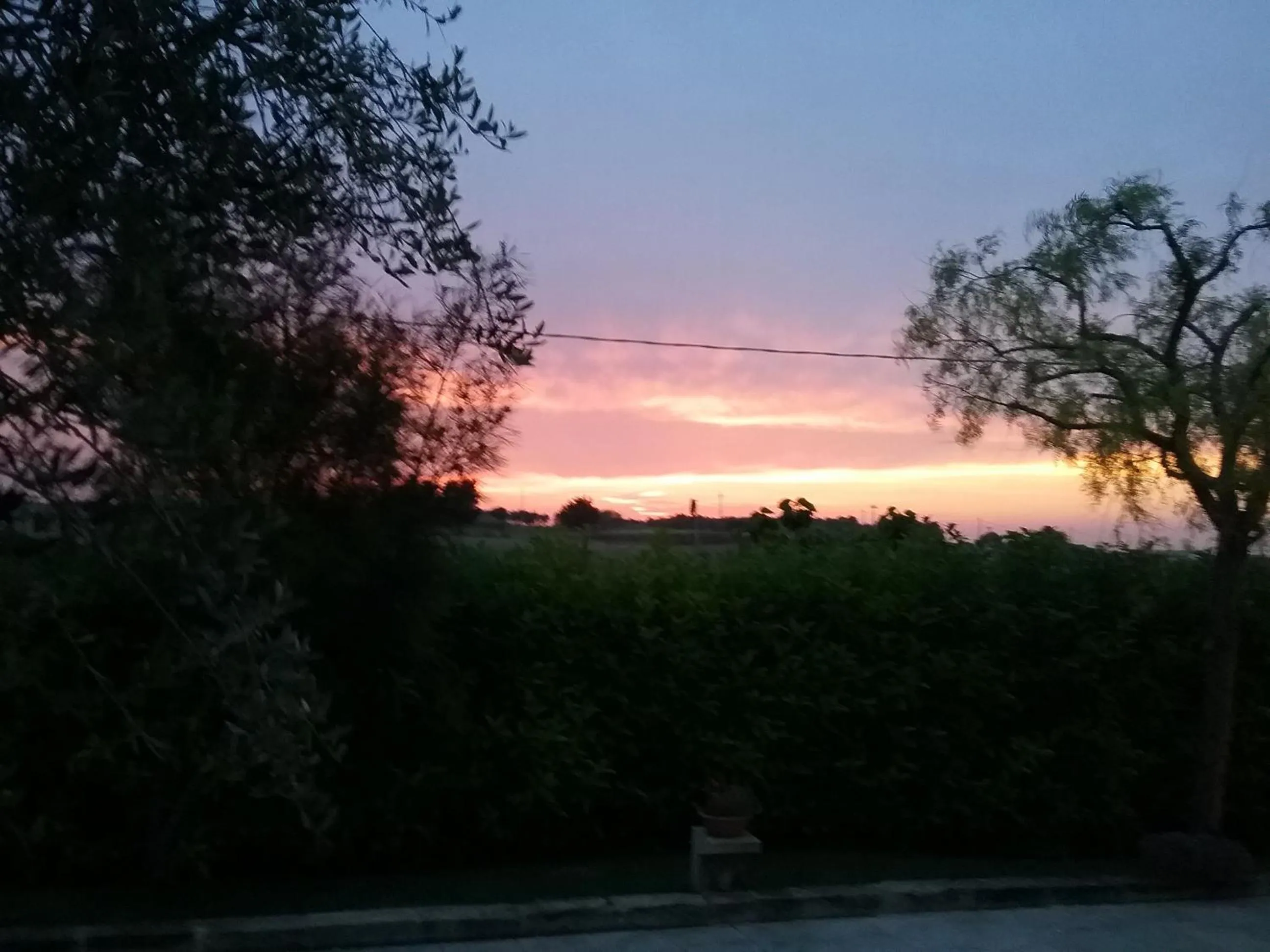 Natural landscape in Masseria Bandino & Spa