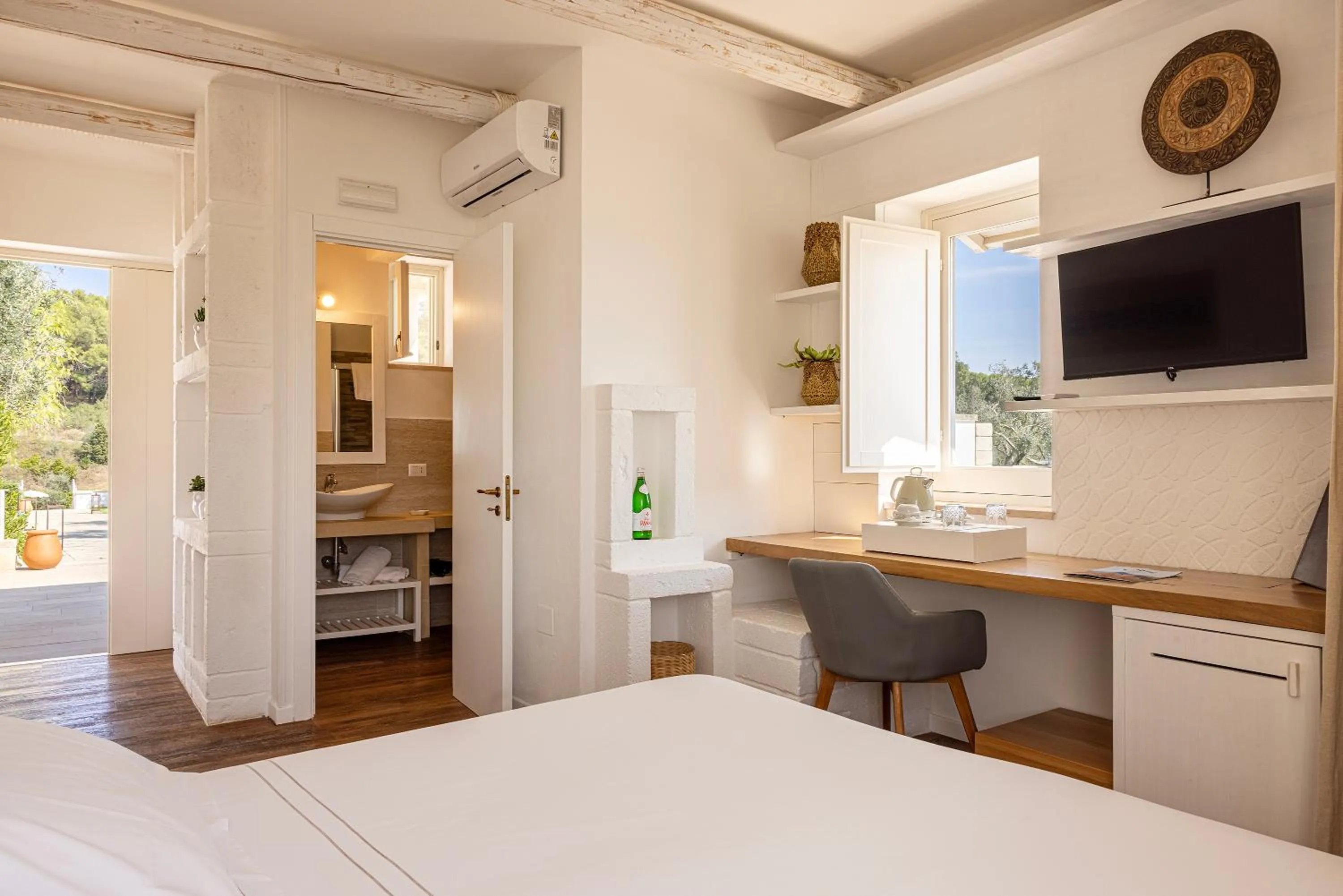 Bed in Masseria Bandino & Spa