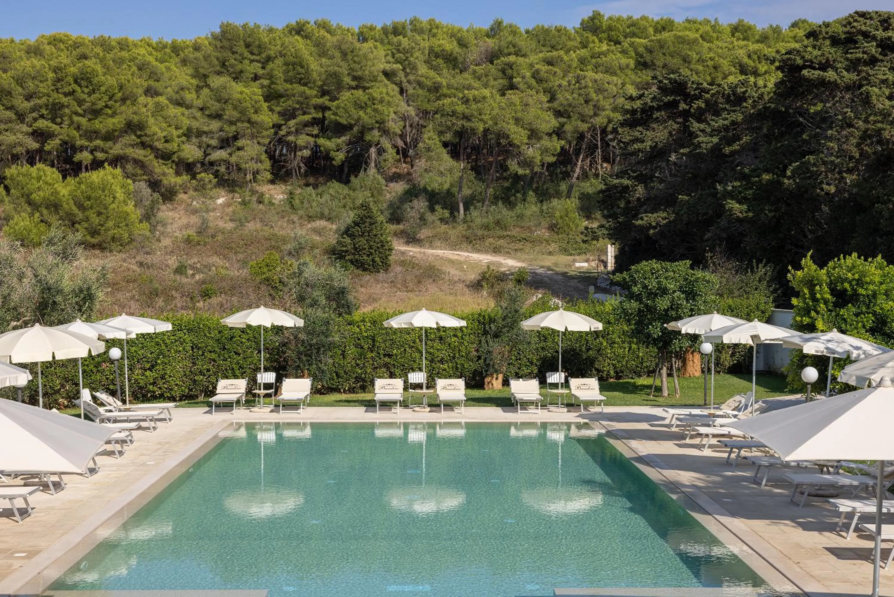 Natural landscape in Masseria Bandino & Spa