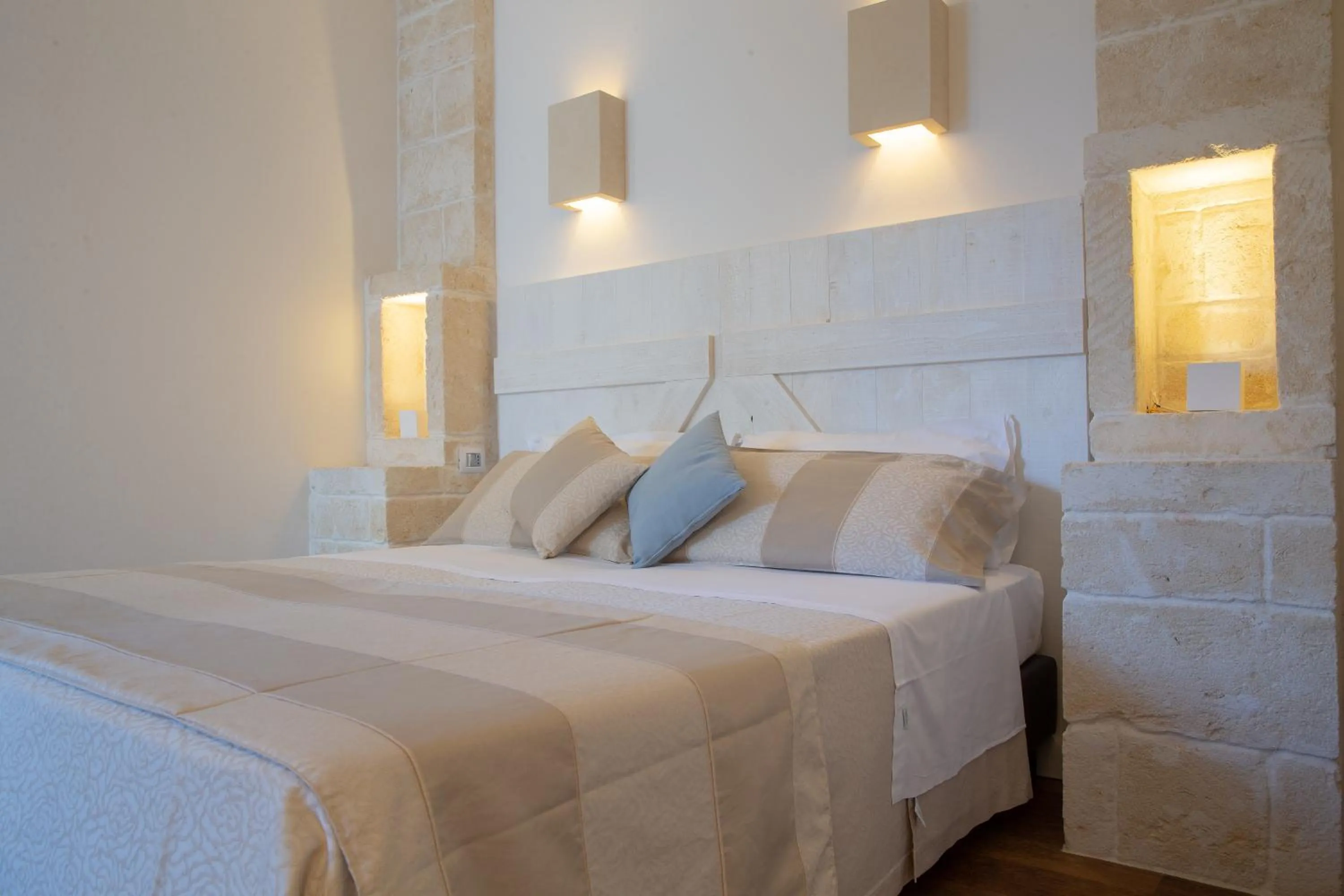 Bed in Masseria Bandino & Spa