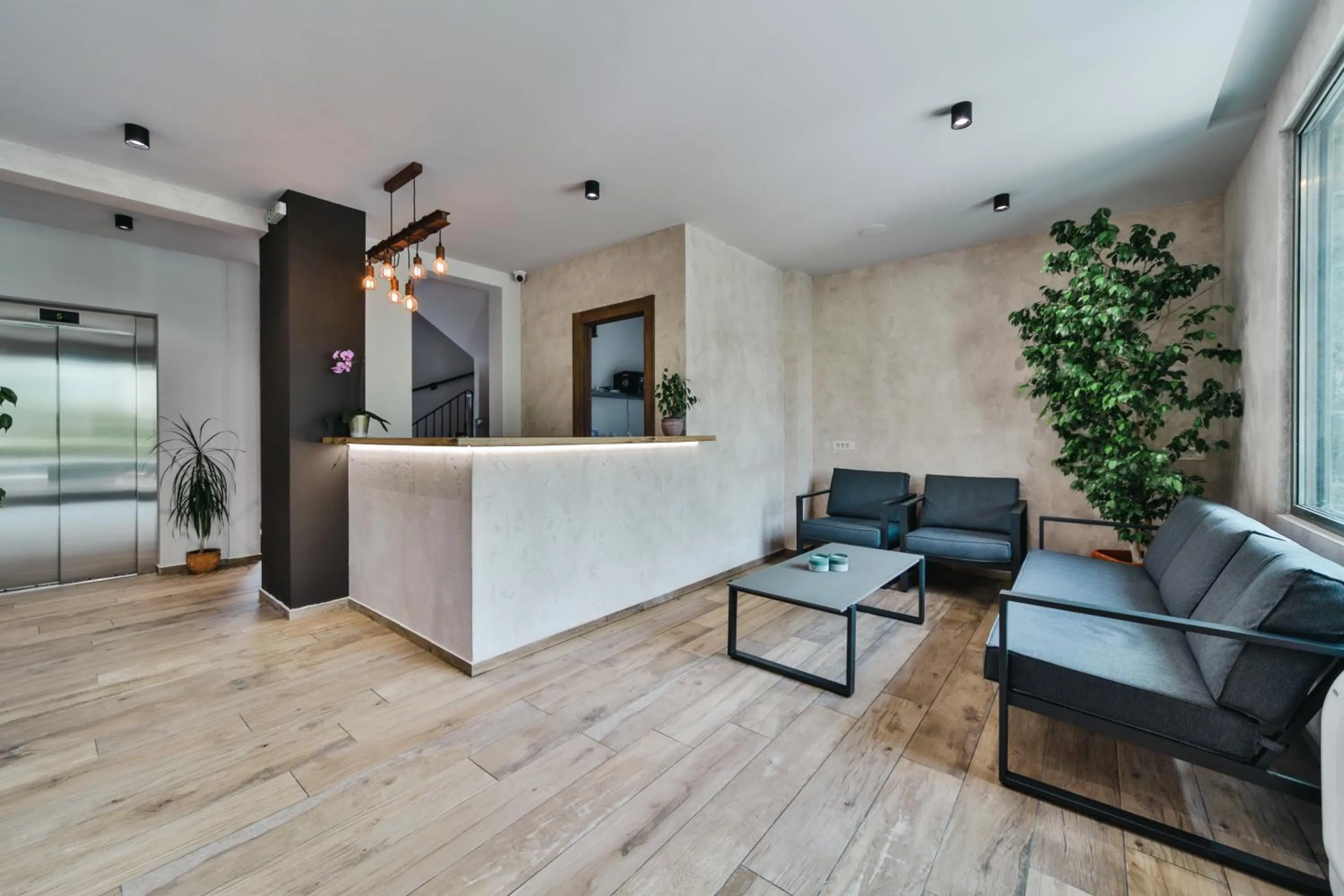 Lobby or reception in Hotel Vladimir