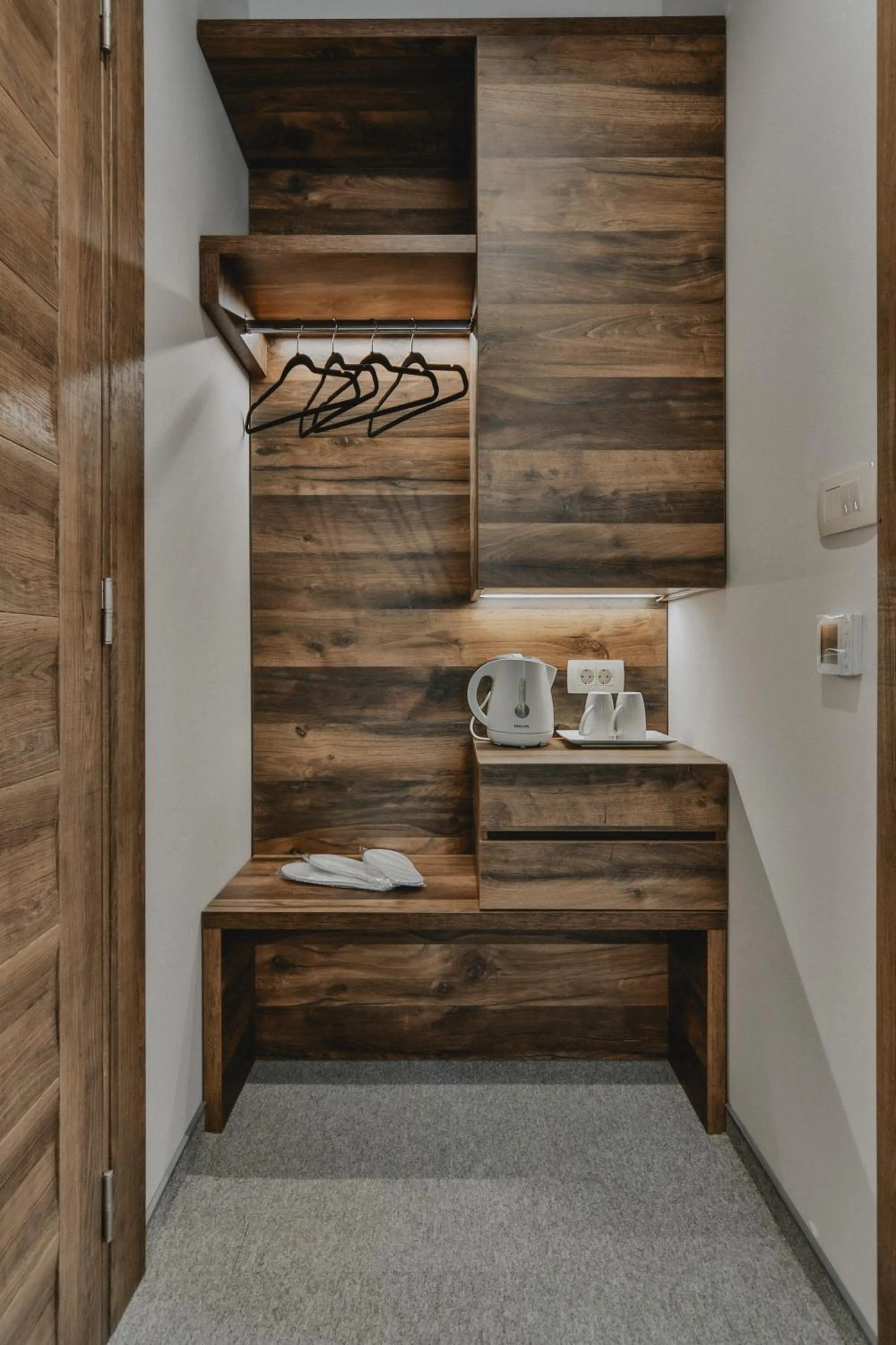 Coffee/tea facilities in Hotel Vladimir