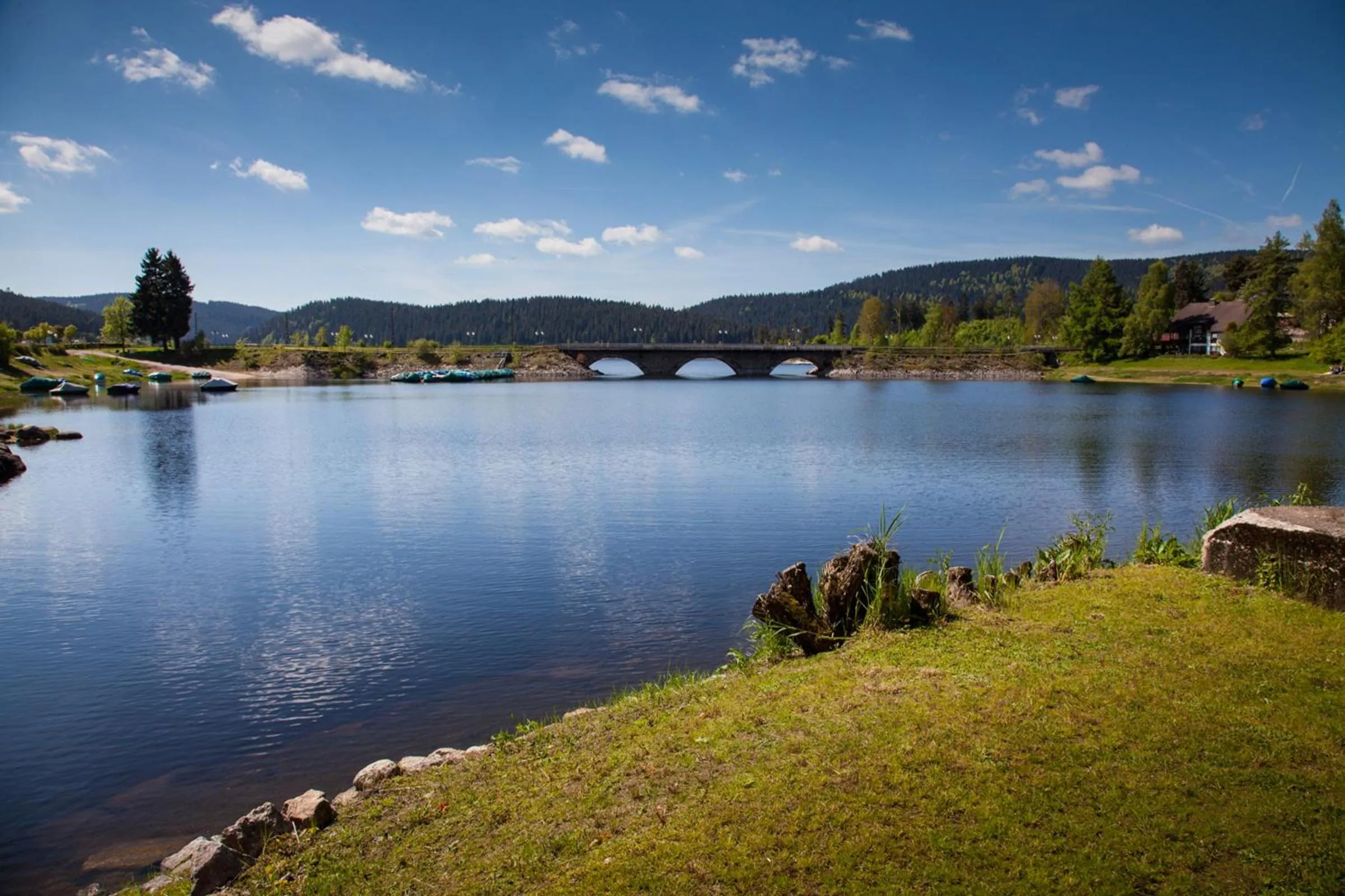 Garden in Pension am See