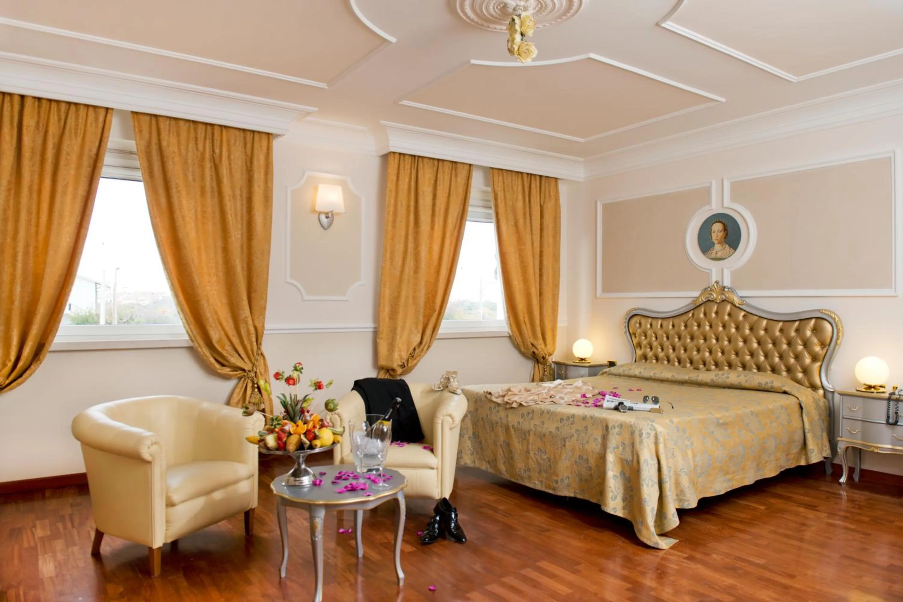 Day, Bed in Hotel Villa Medici