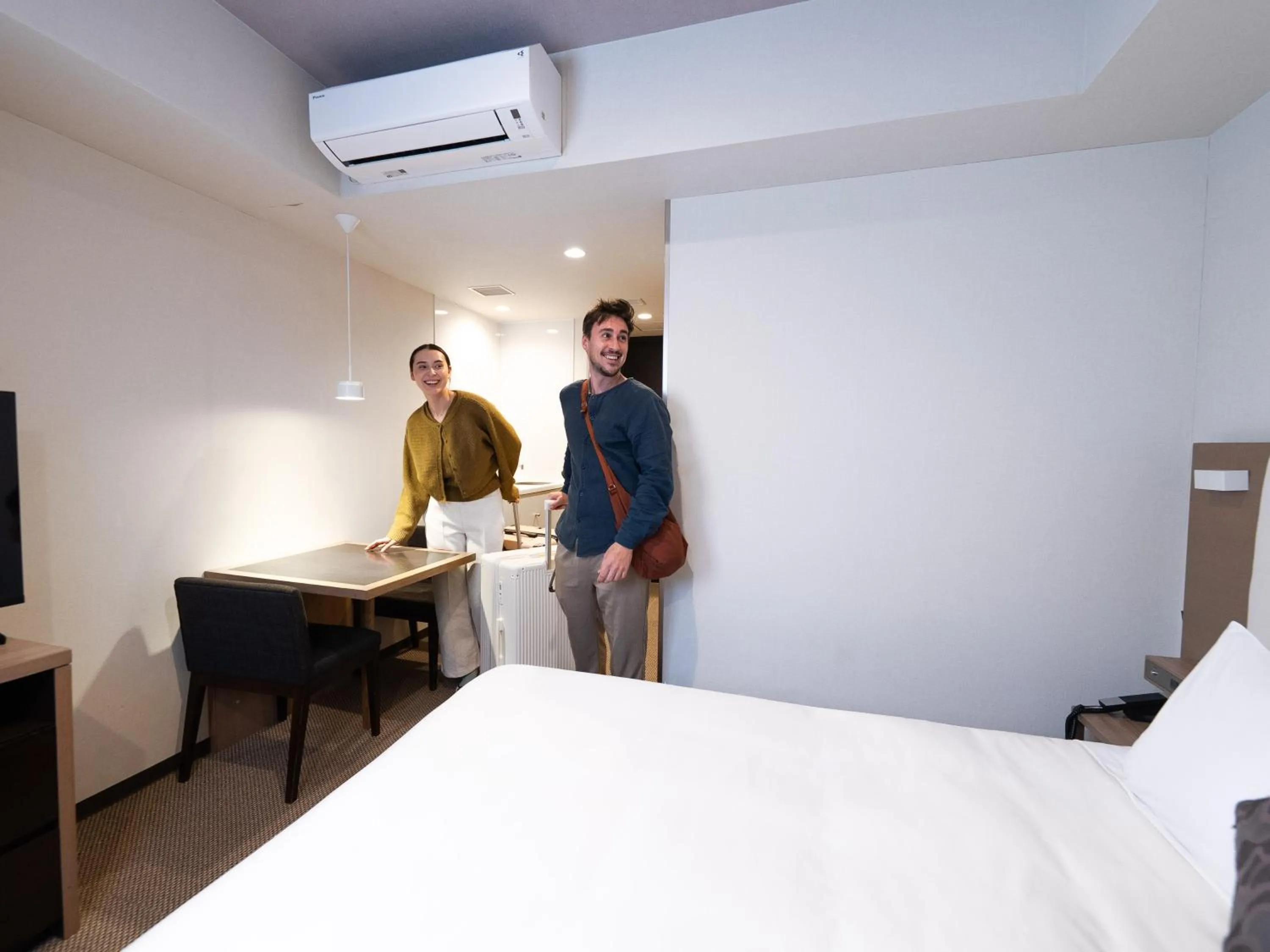 Bed in Tokyu Stay Shimbashi - Ginza area