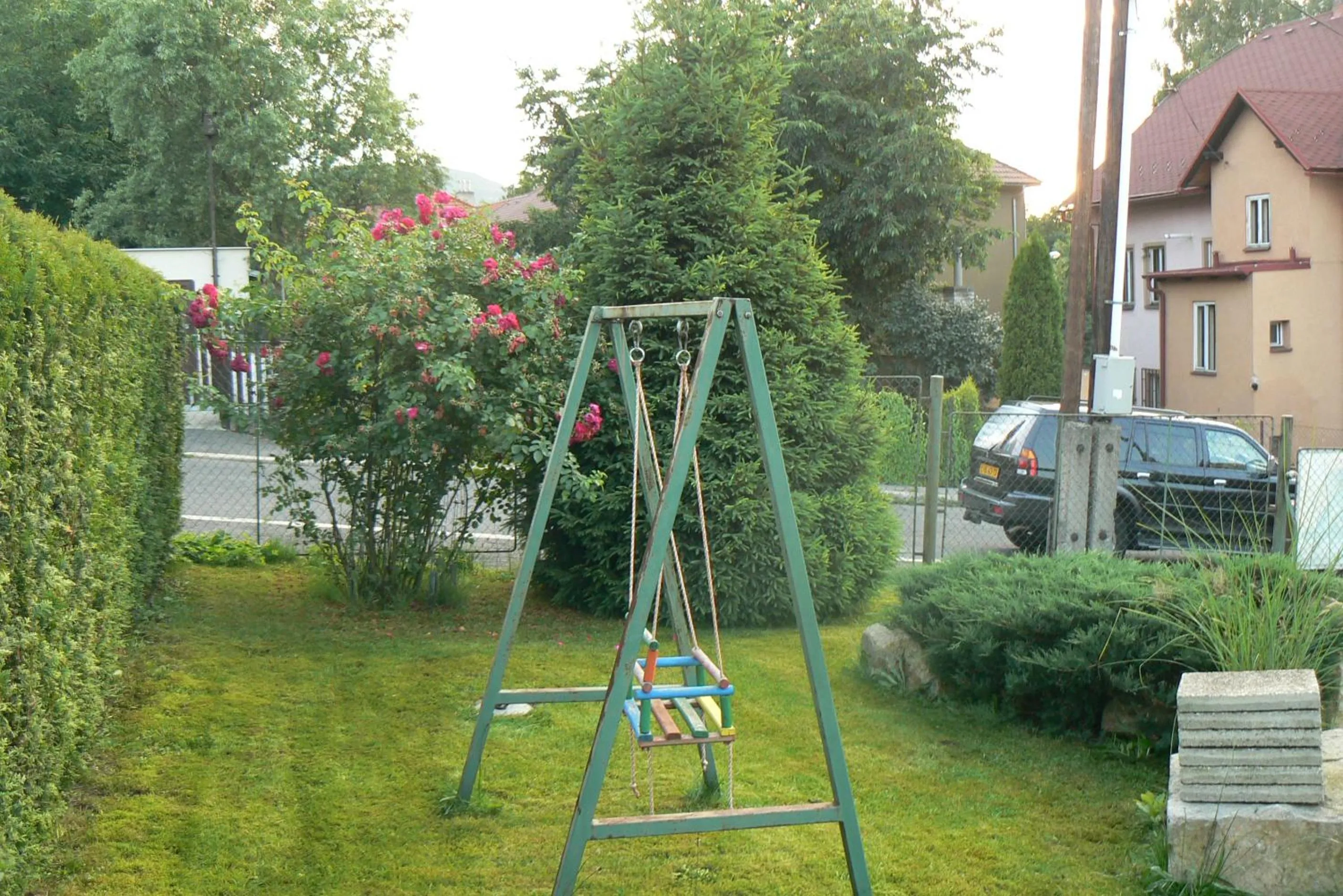 Children play ground in Penzion Na Vápence