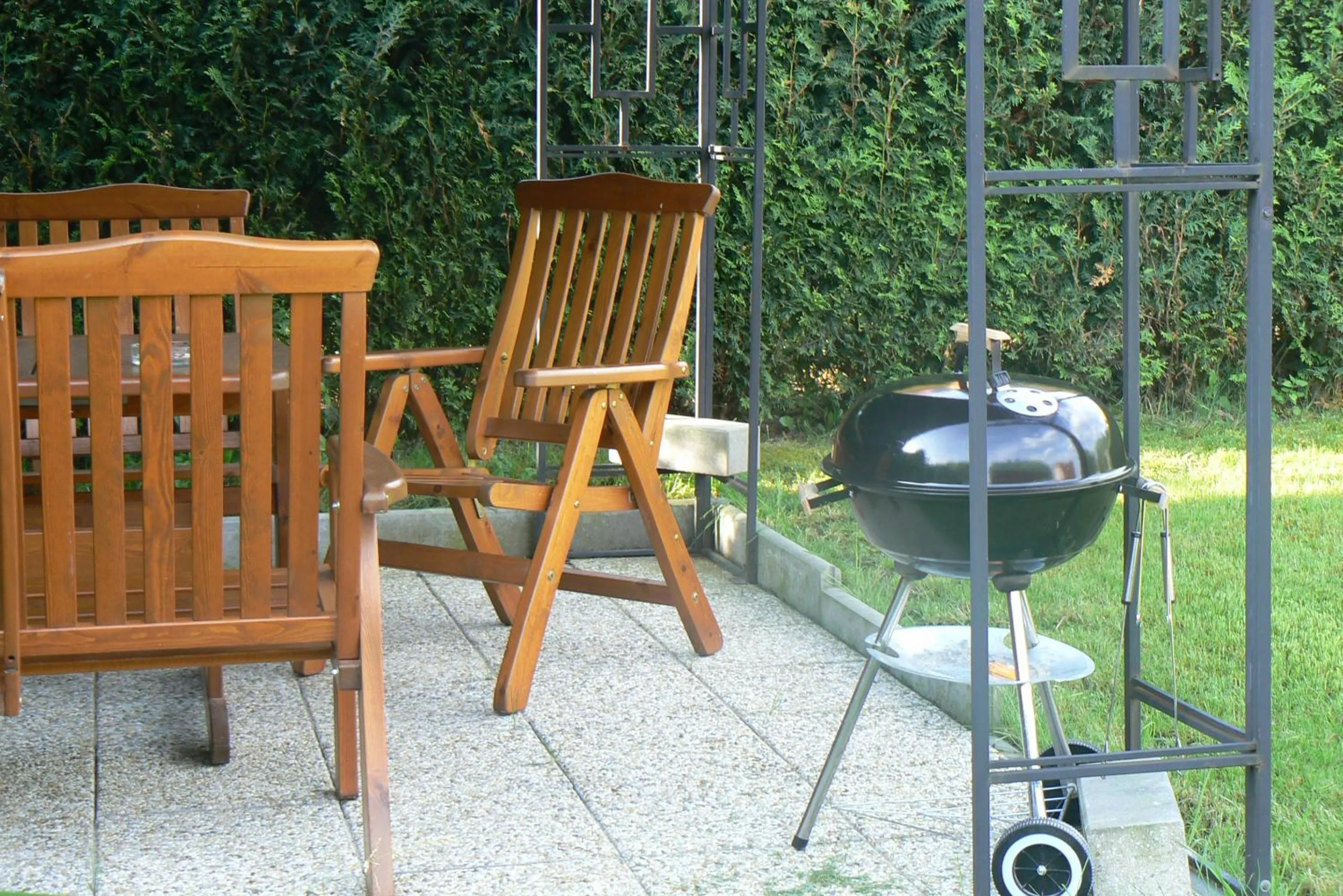 BBQ facilities in Penzion Na Vápence