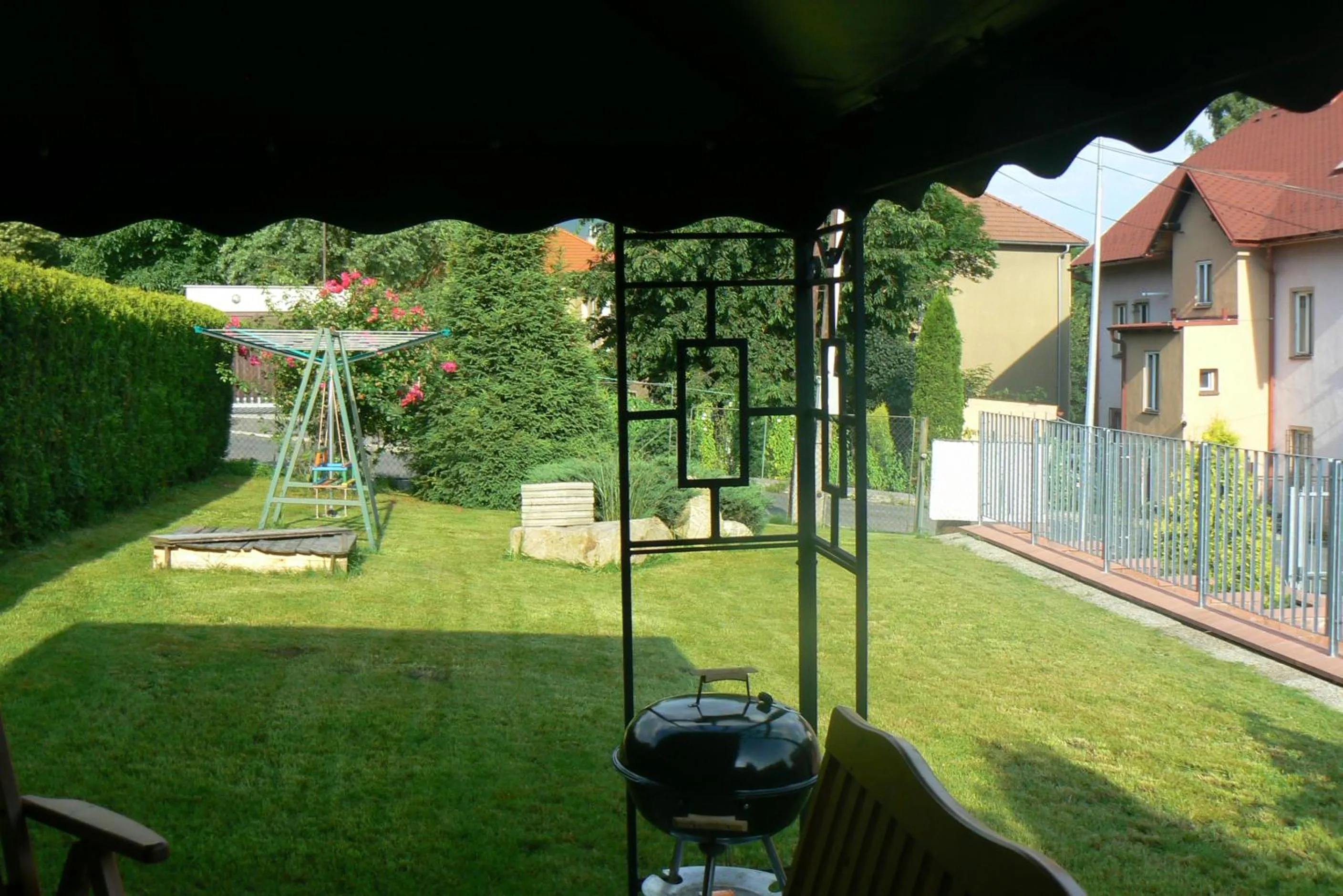 BBQ facilities in Penzion Na Vápence