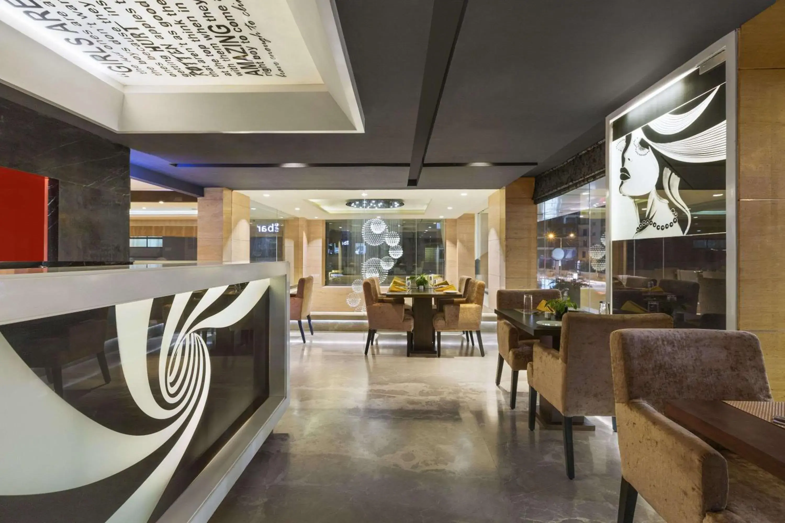 Lounge or bar in Ramada Encore Domlur Bangalore Lounge or bar in Ramada Encore Domlur Bangalore