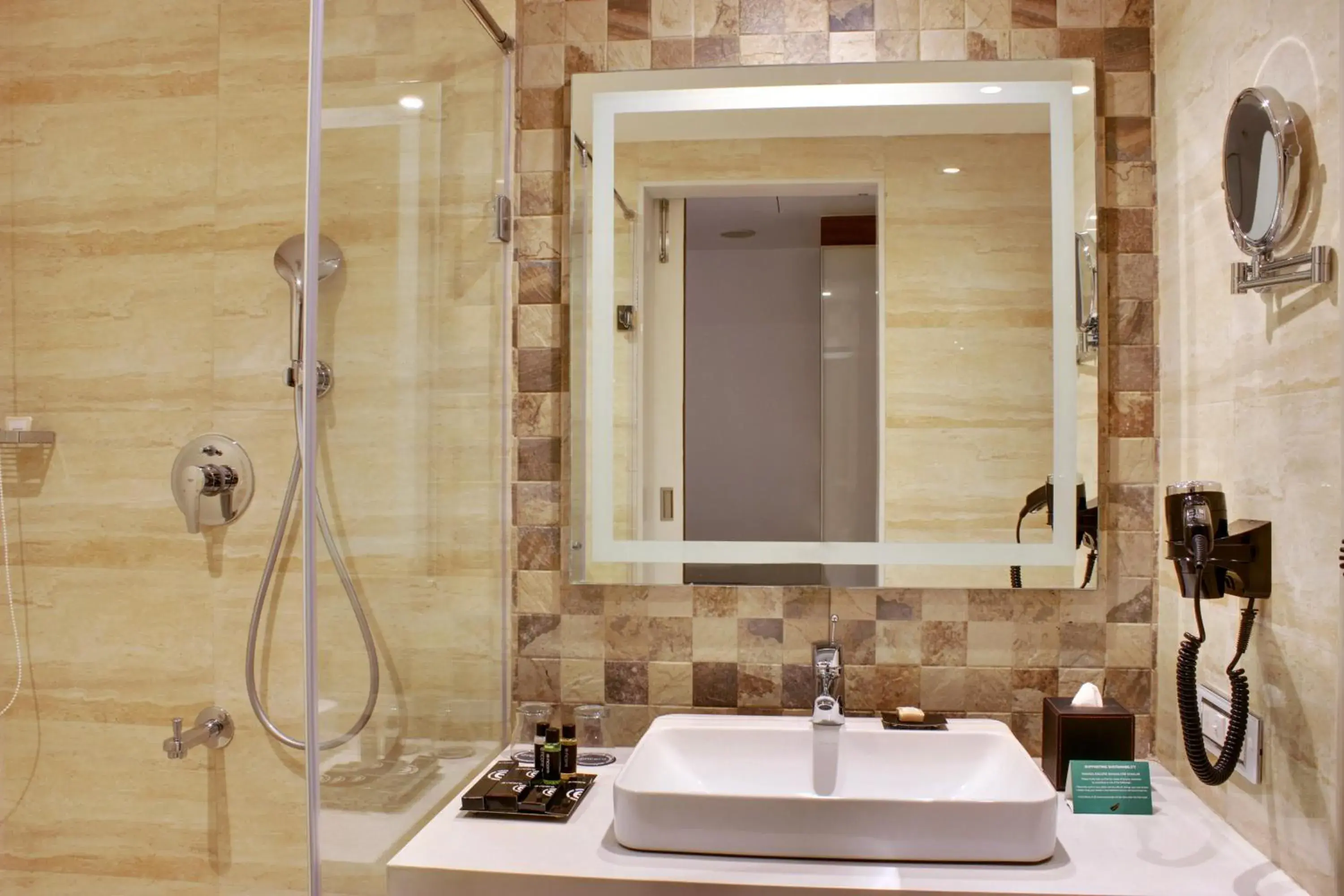 Bathroom in Ramada Encore Domlur Bangalore Bathroom in Ramada Encore Domlur Bangalore