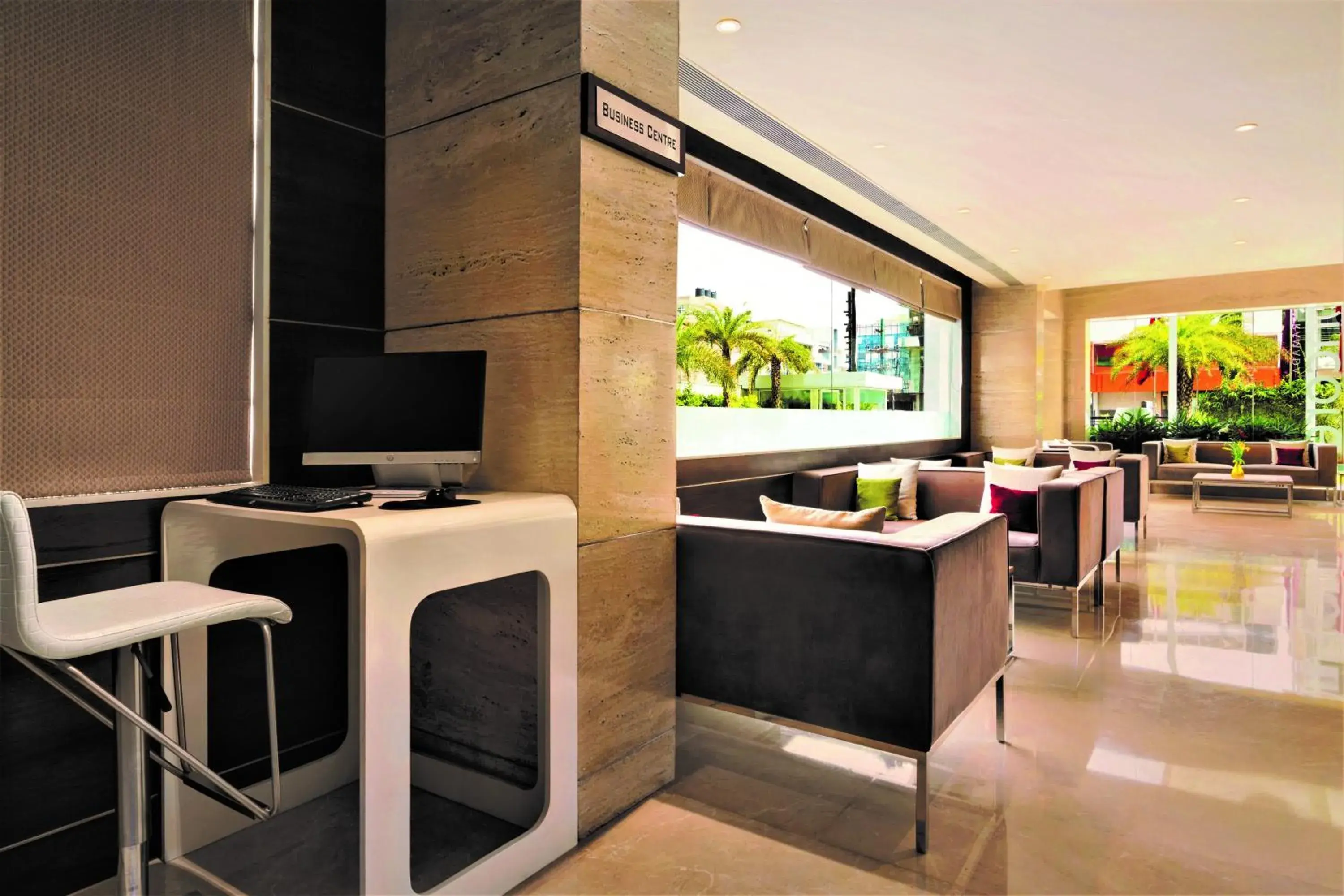Lobby or reception in Ramada Encore Domlur Bangalore Lobby or reception in Ramada Encore Domlur Bangalore