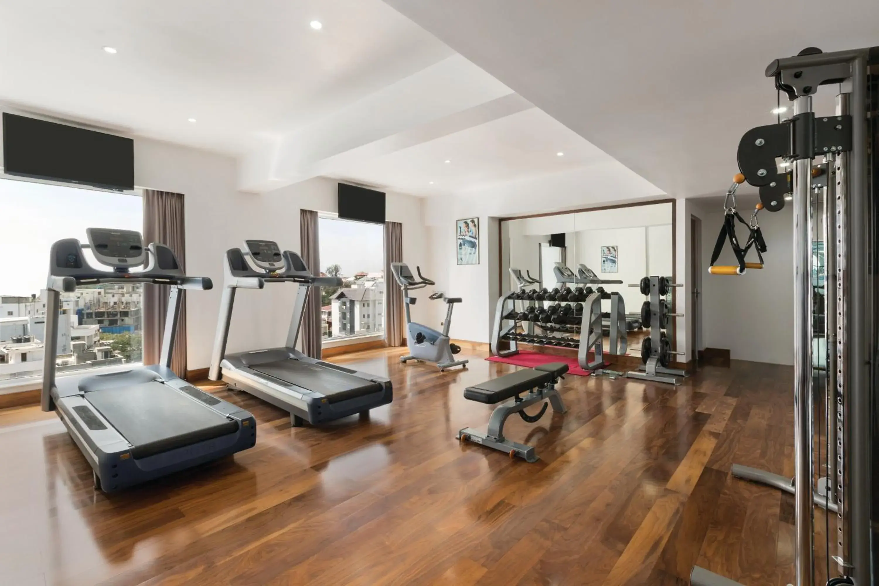 Fitness centre/facilities in Ramada Encore Domlur Bangalore Fitness centre/facilities in Ramada Encore Domlur Bangalore