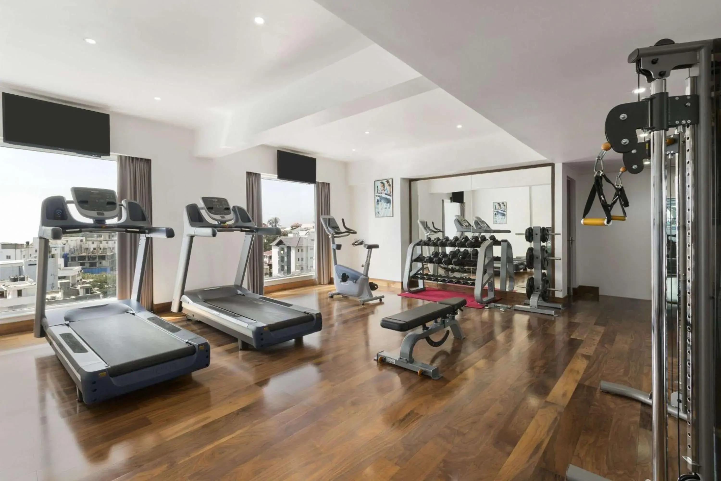 Fitness centre/facilities in Ramada Encore Domlur Bangalore Fitness centre/facilities in Ramada Encore Domlur Bangalore