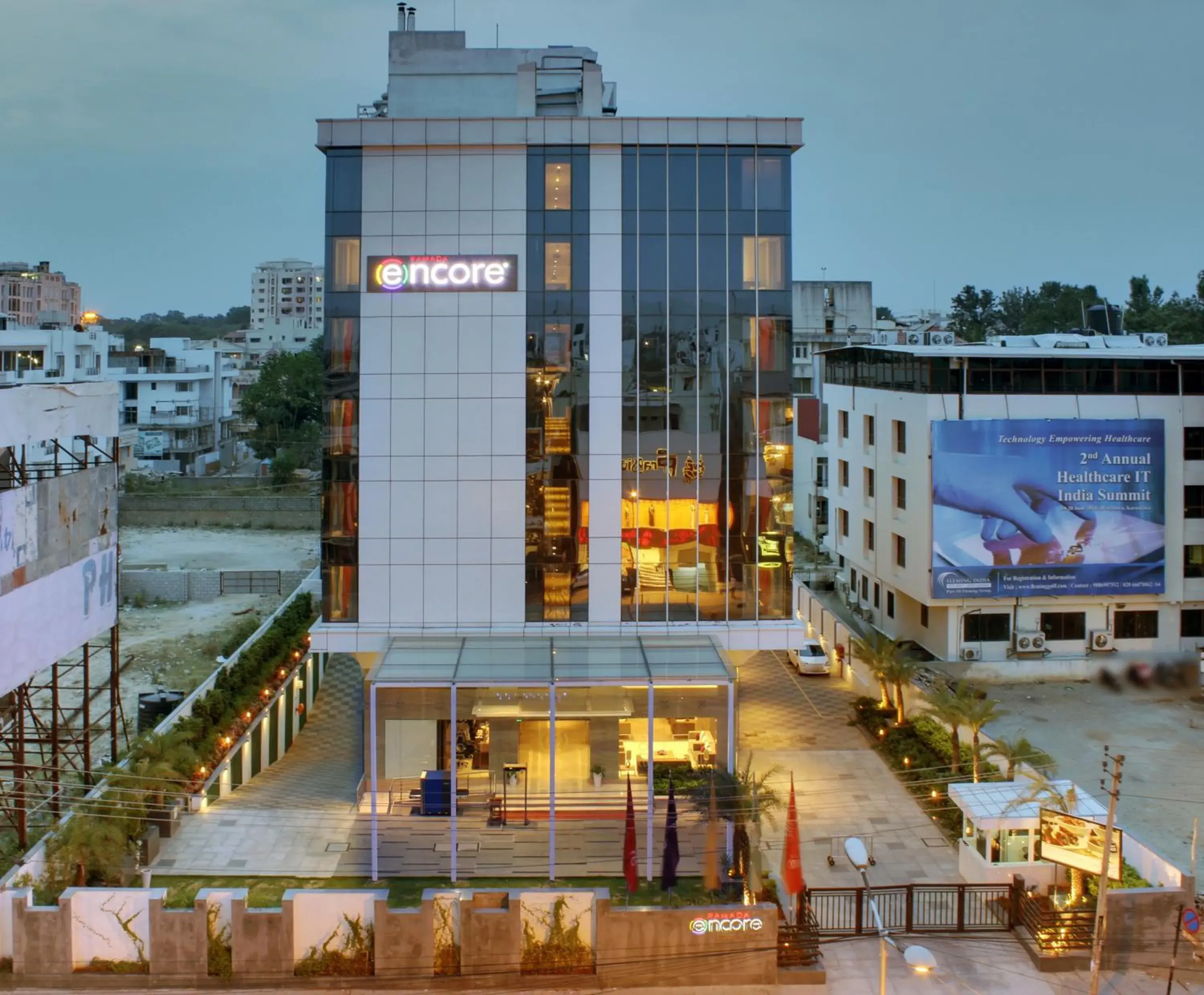 City view in Ramada Encore Domlur Bangalore City view in Ramada Encore Domlur Bangalore