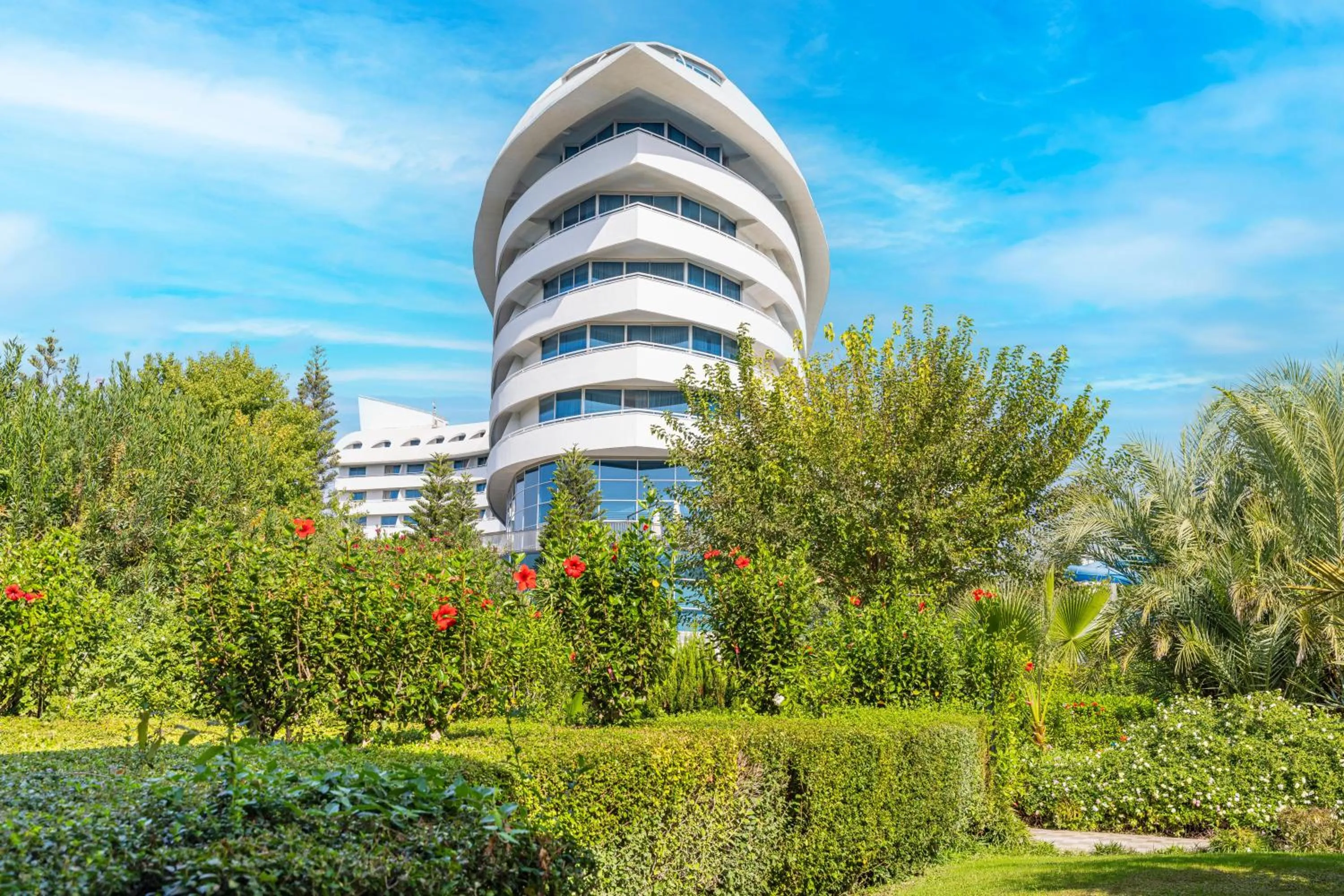 Property building in Concorde De Luxe Resort Lara Antalya- Prive Ultra All Inclusive