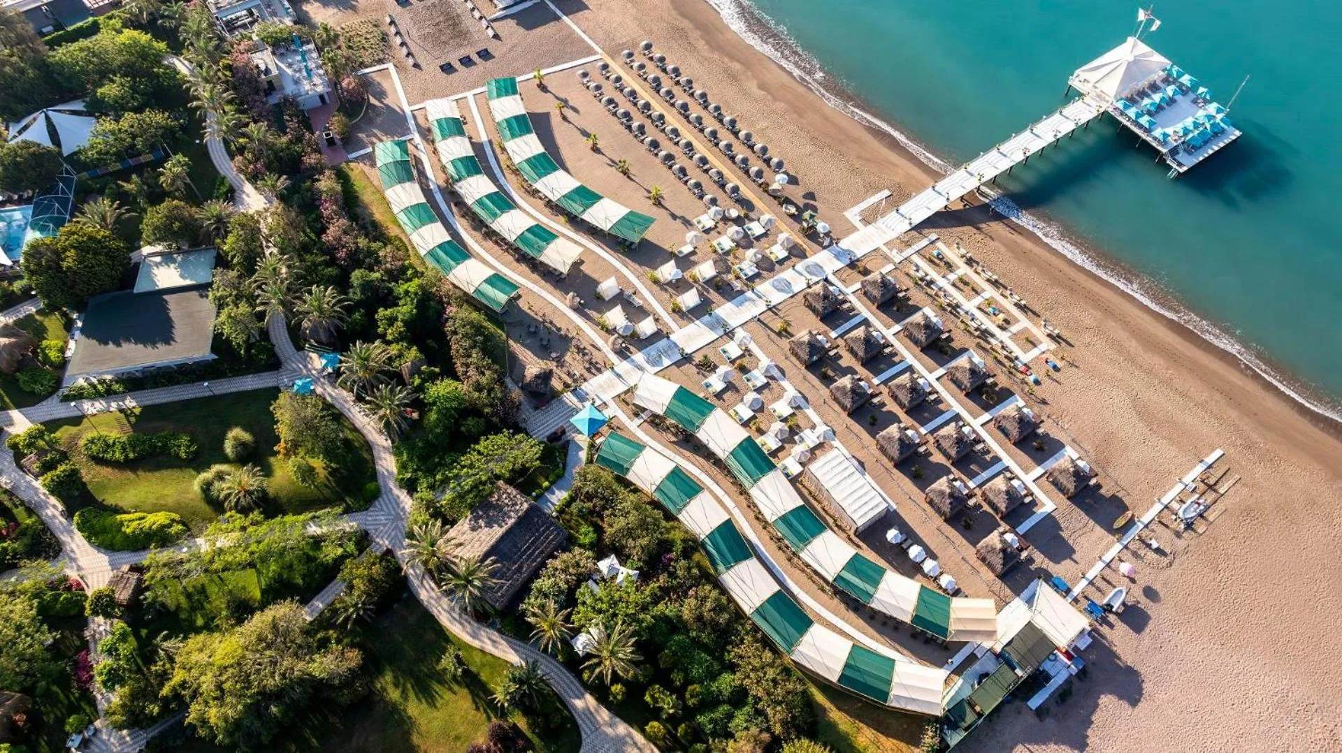 Beach in Concorde De Luxe Resort Lara Antalya- Prive Ultra All Inclusive