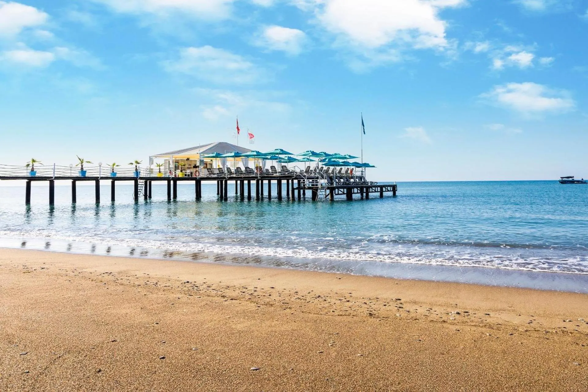 Beach in Concorde De Luxe Resort Lara Antalya- Prive Ultra All Inclusive