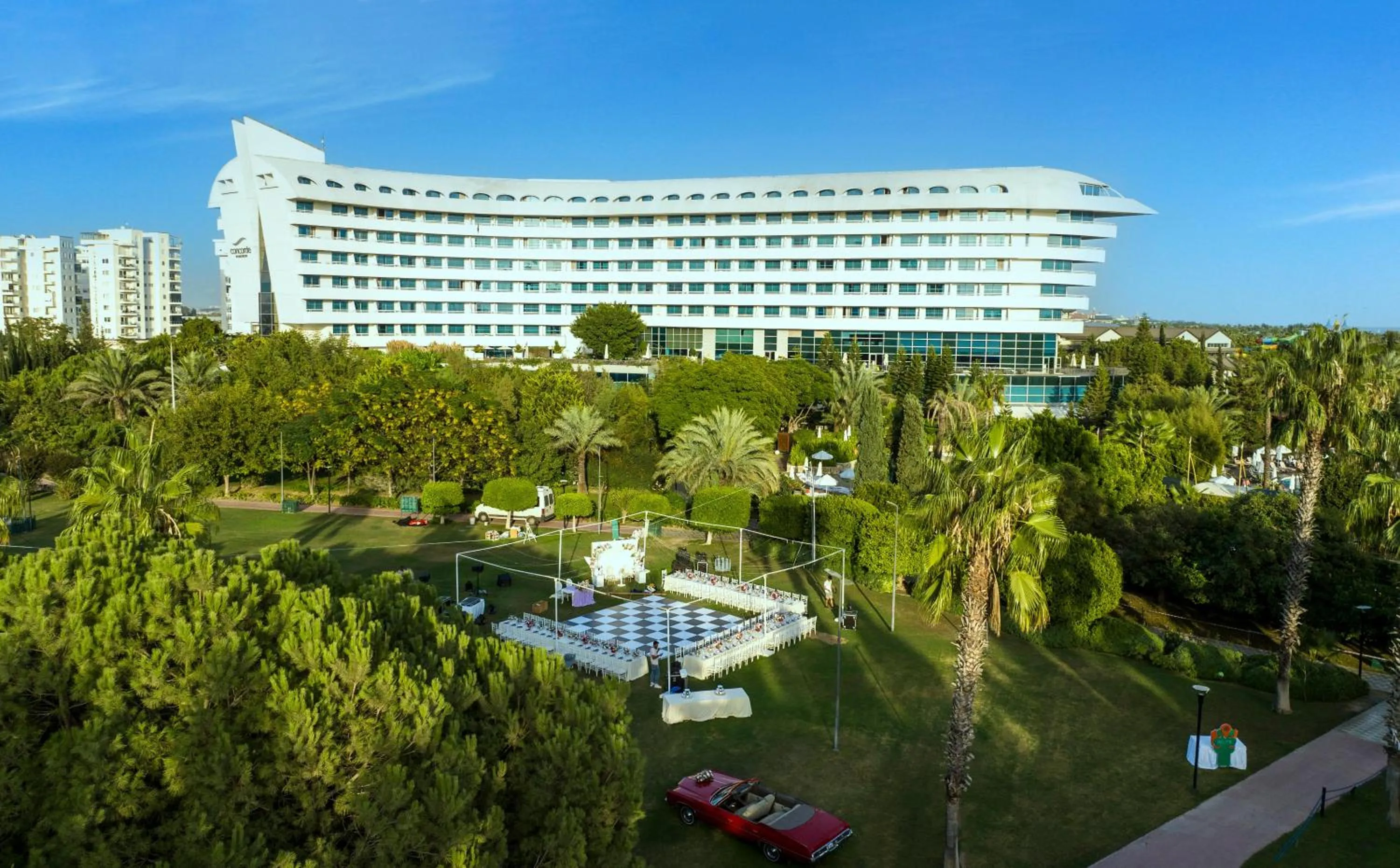 Property building in Concorde De Luxe Resort Lara Antalya- Prive Ultra All Inclusive