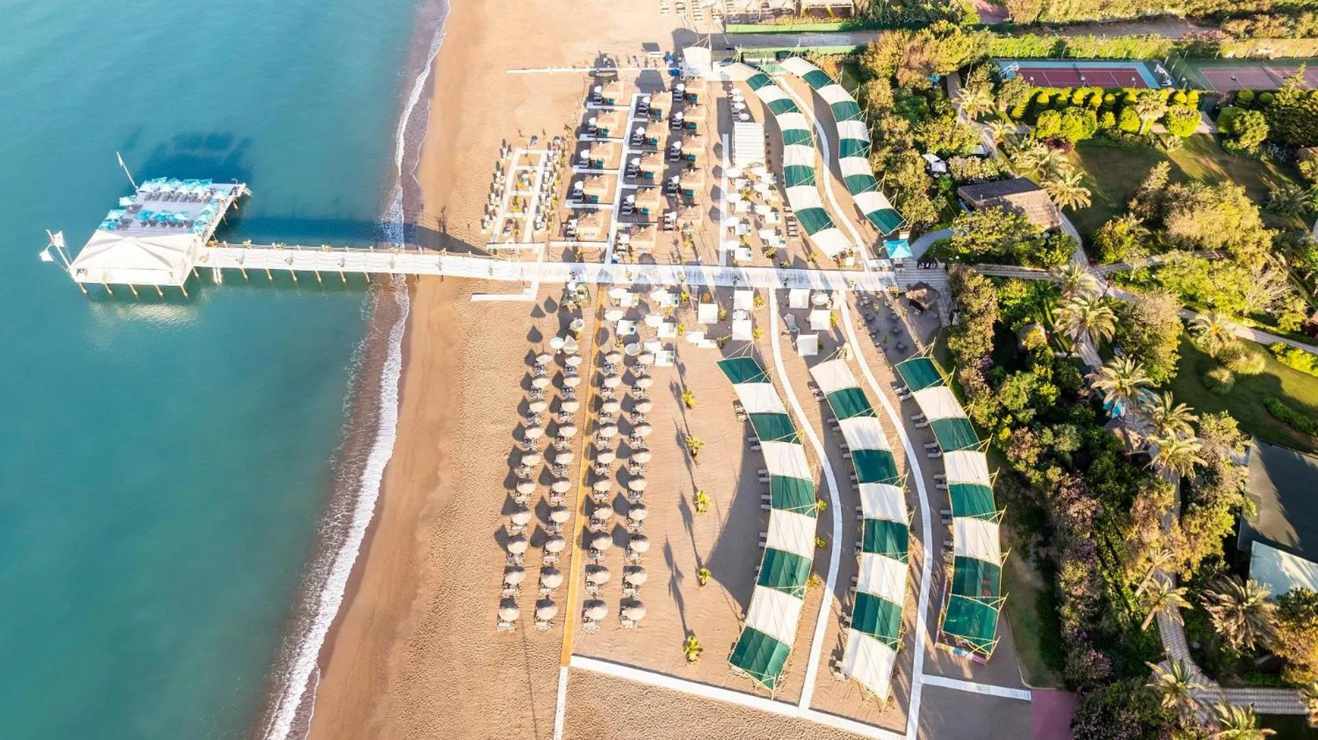 Beach in Concorde De Luxe Resort Lara Antalya- Prive Ultra All Inclusive