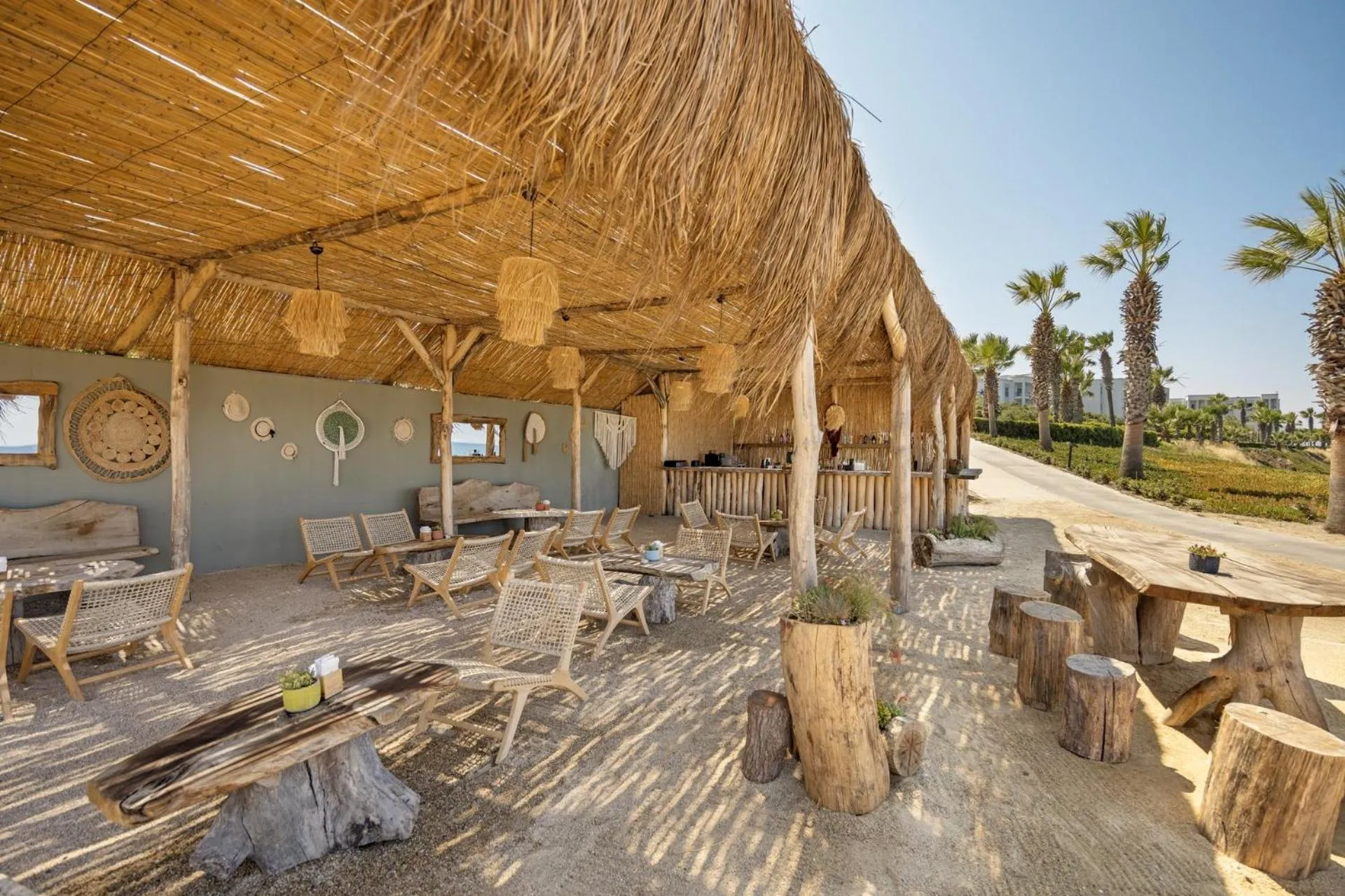 Seating area in Xanadu Island