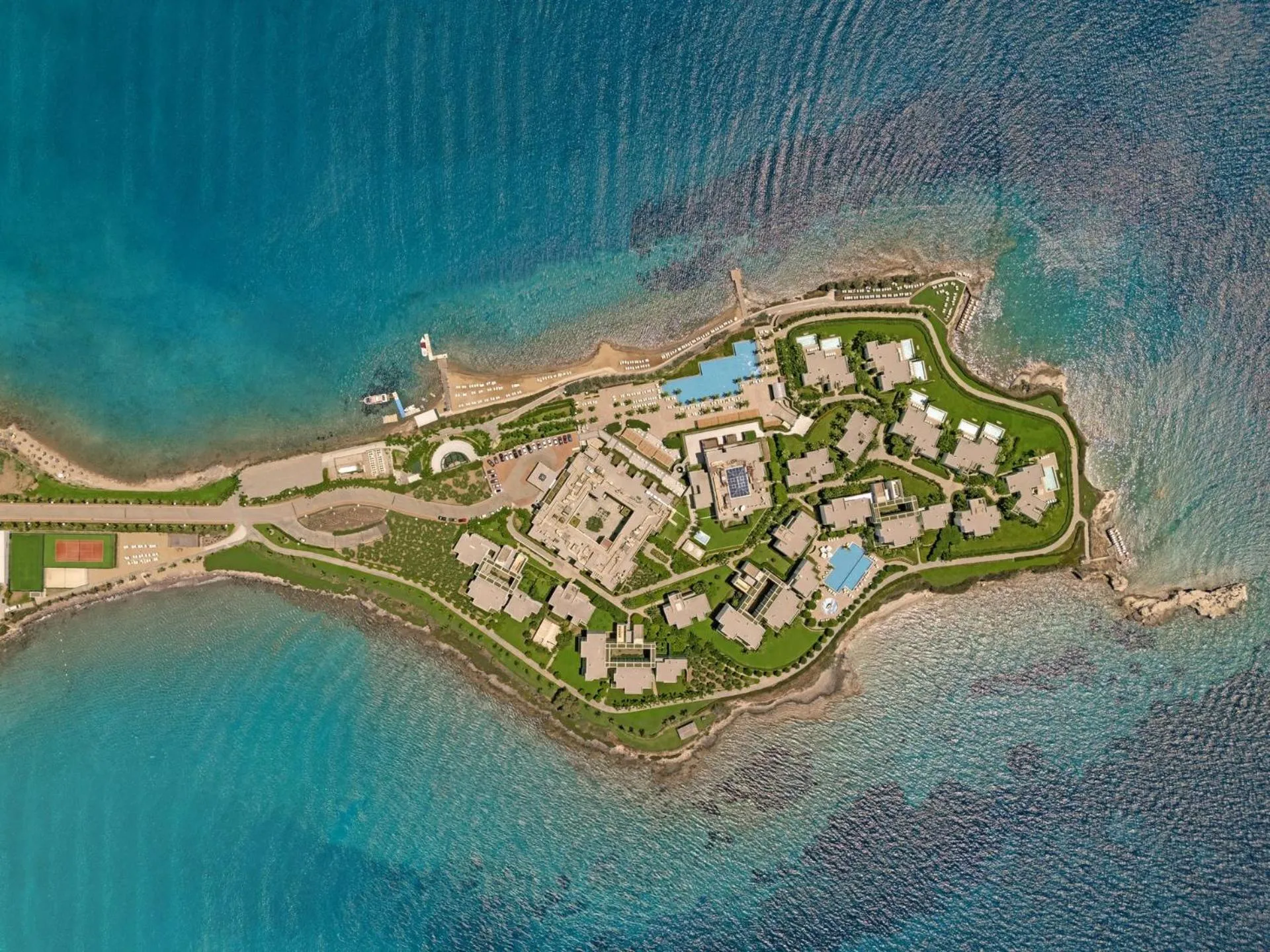 Natural landscape in Xanadu Island