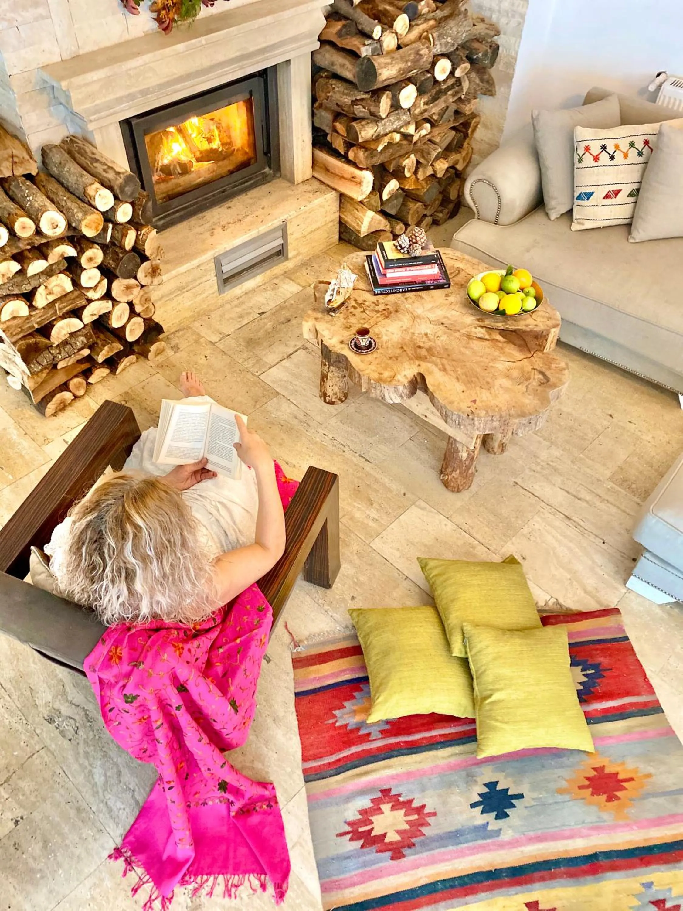 Communal lounge/ TV room in Club Hotel Barbarossa