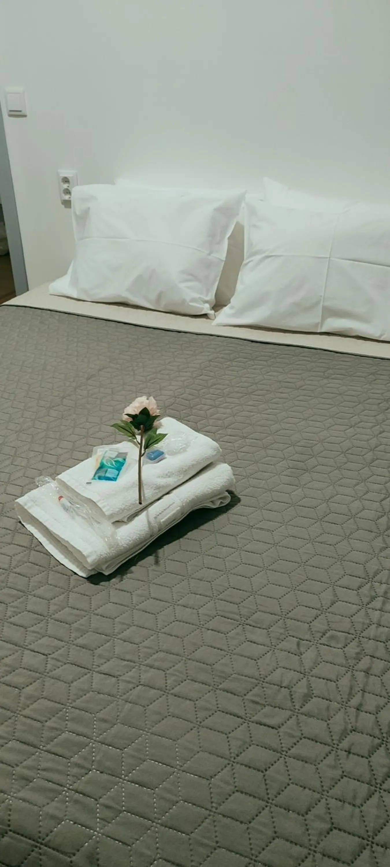 Bed in Vila Santa Cruz Guest House