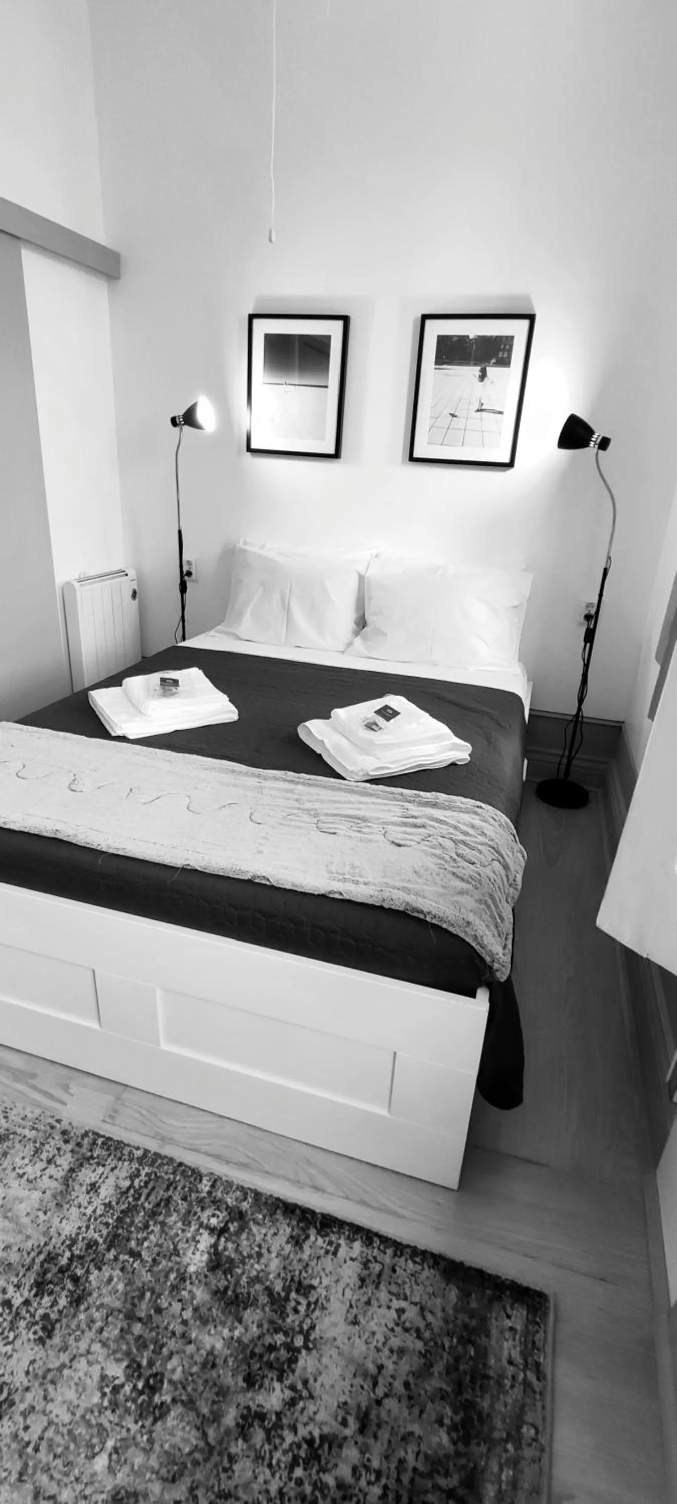 Bed in Vila Santa Cruz Guest House