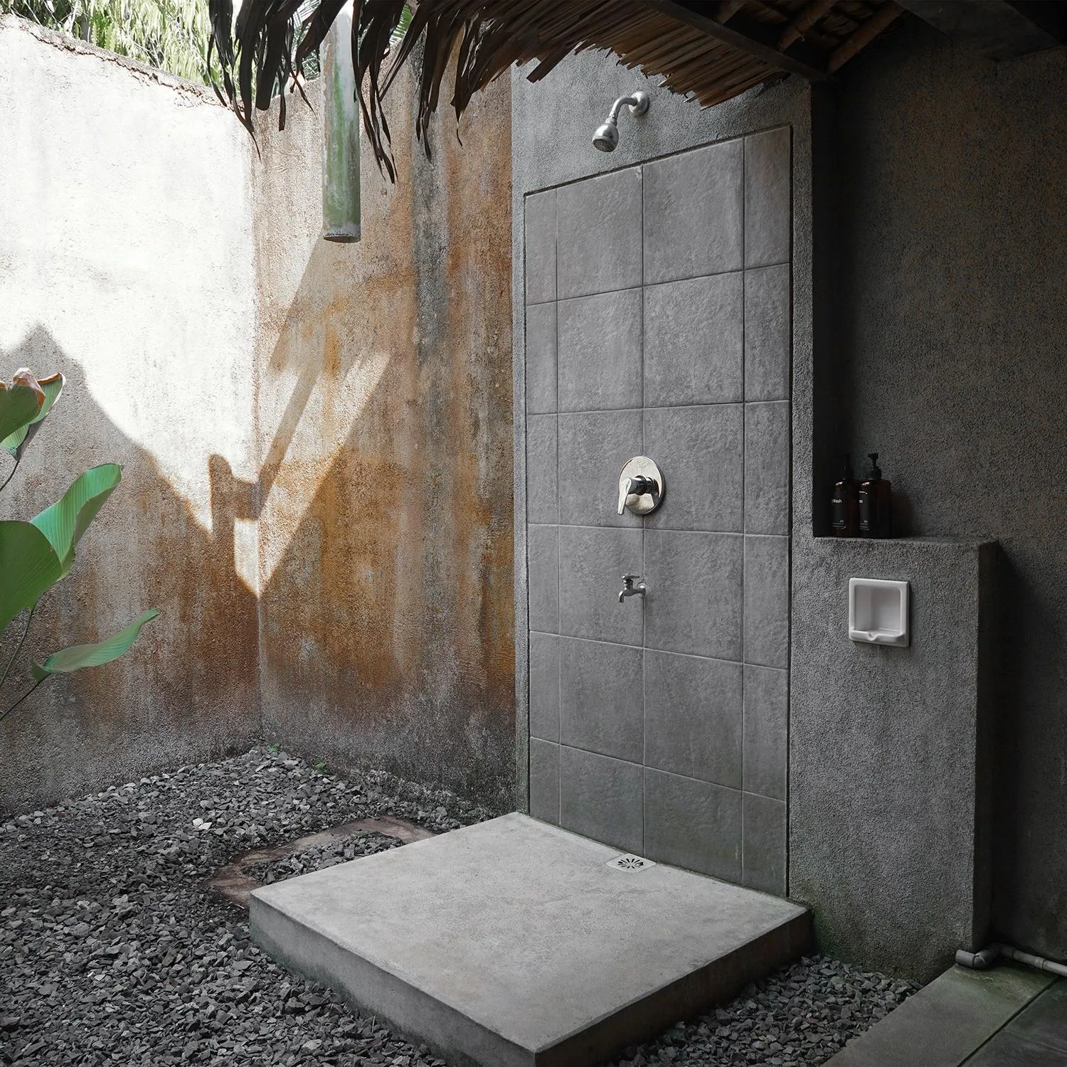 Shower in Bale Karang Cottages