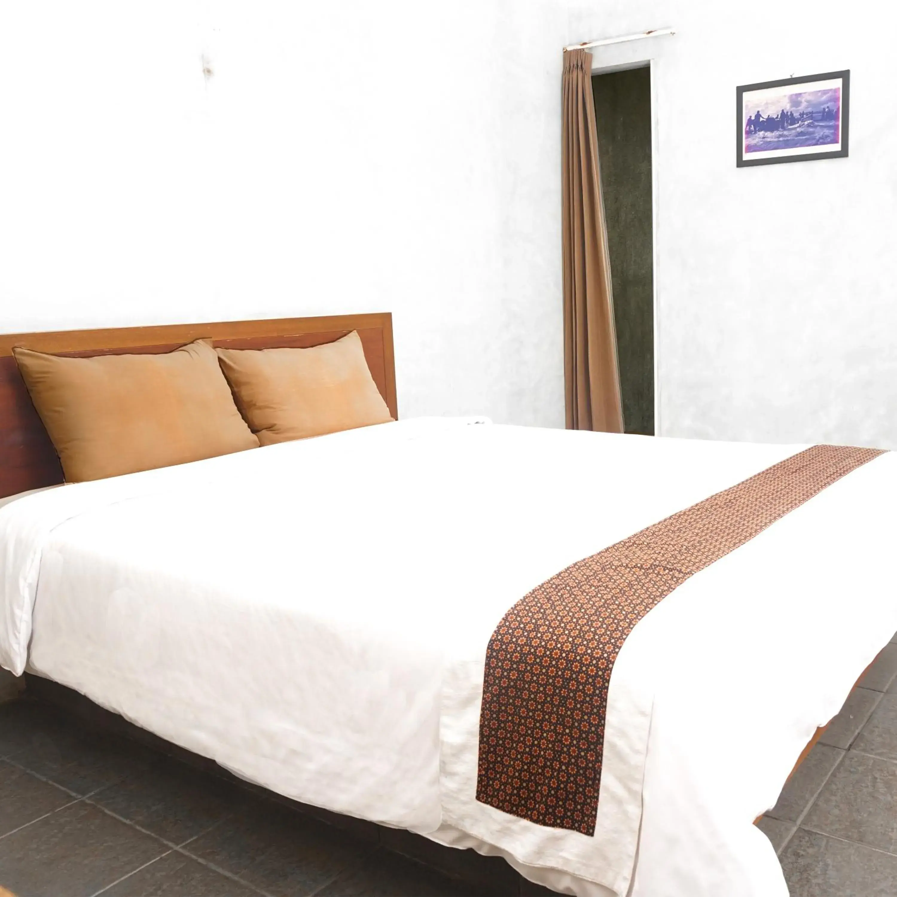 Standard Double or Twin Room with Sea View in Bale Karang Cottages Standard Double or Twin Room with Sea View in Bale Karang Cottages