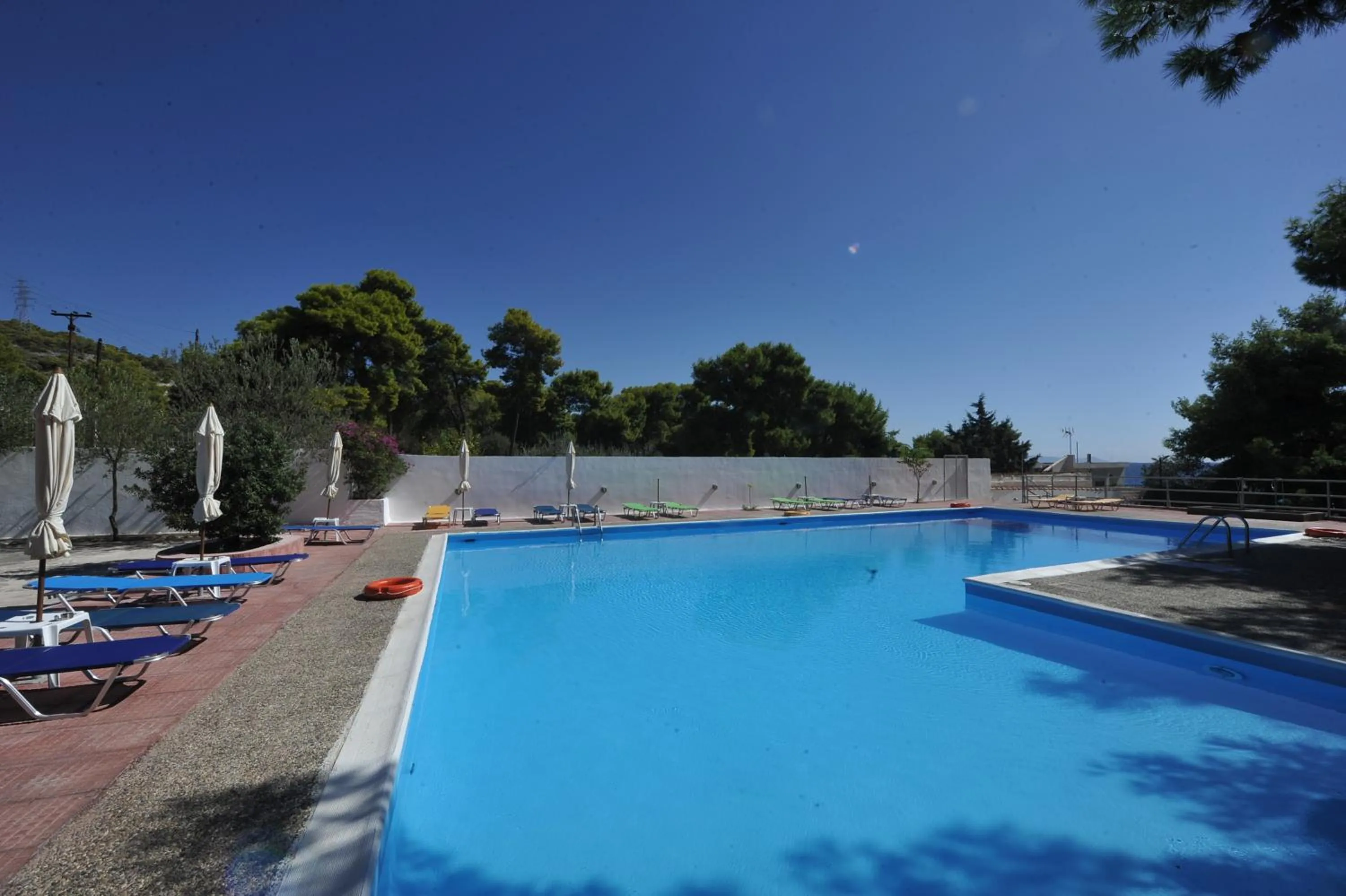 Swimming pool in Siagas Beach Hotel